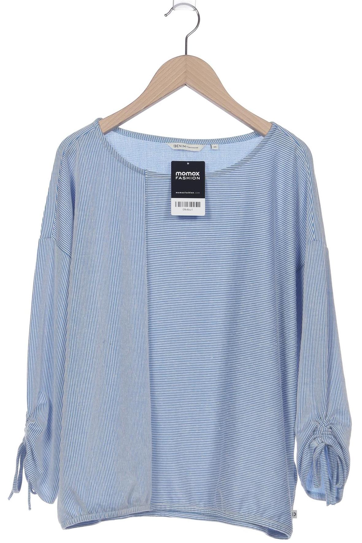 

TOM Tailor Denim Damen Langarmshirt, blau, Gr. 38