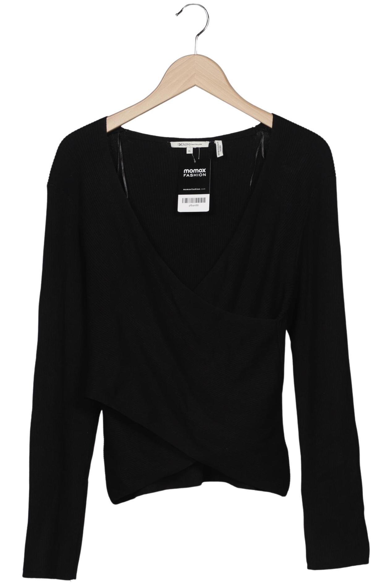 

TOM Tailor Denim Damen Pullover, schwarz, Gr. 44