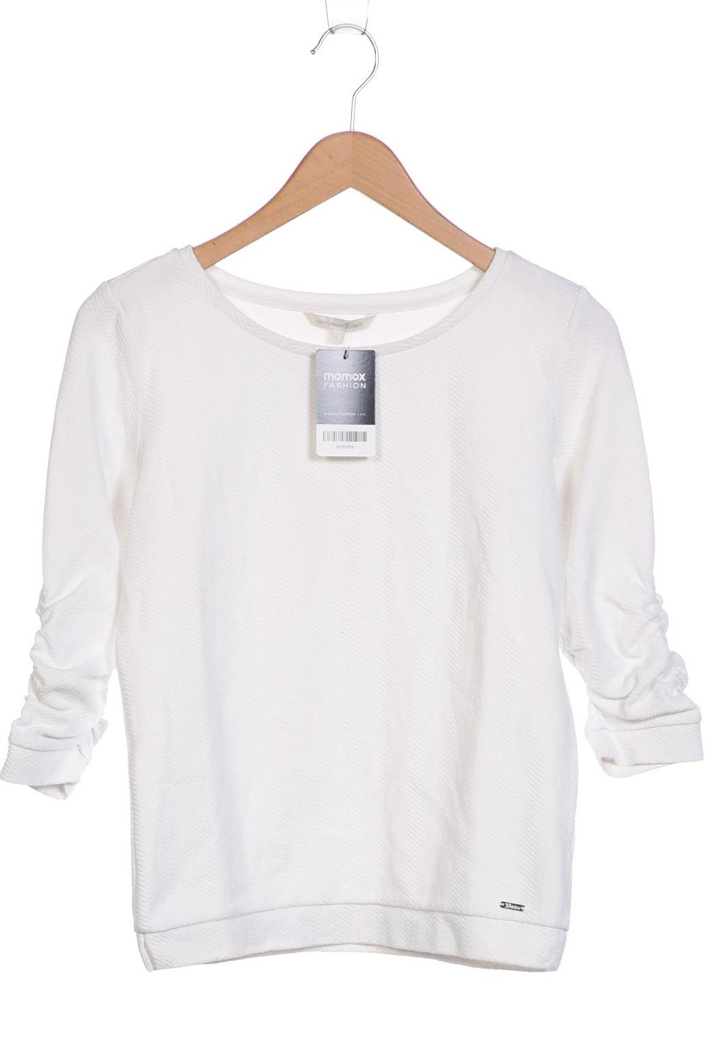 

TOM Tailor Denim Damen Pullover, weiß, Gr. 36