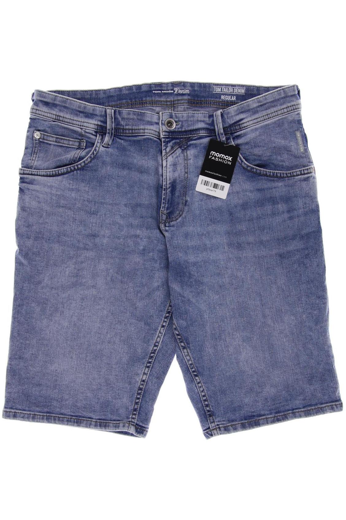 

TOM TAILOR Denim Herren Shorts, blau