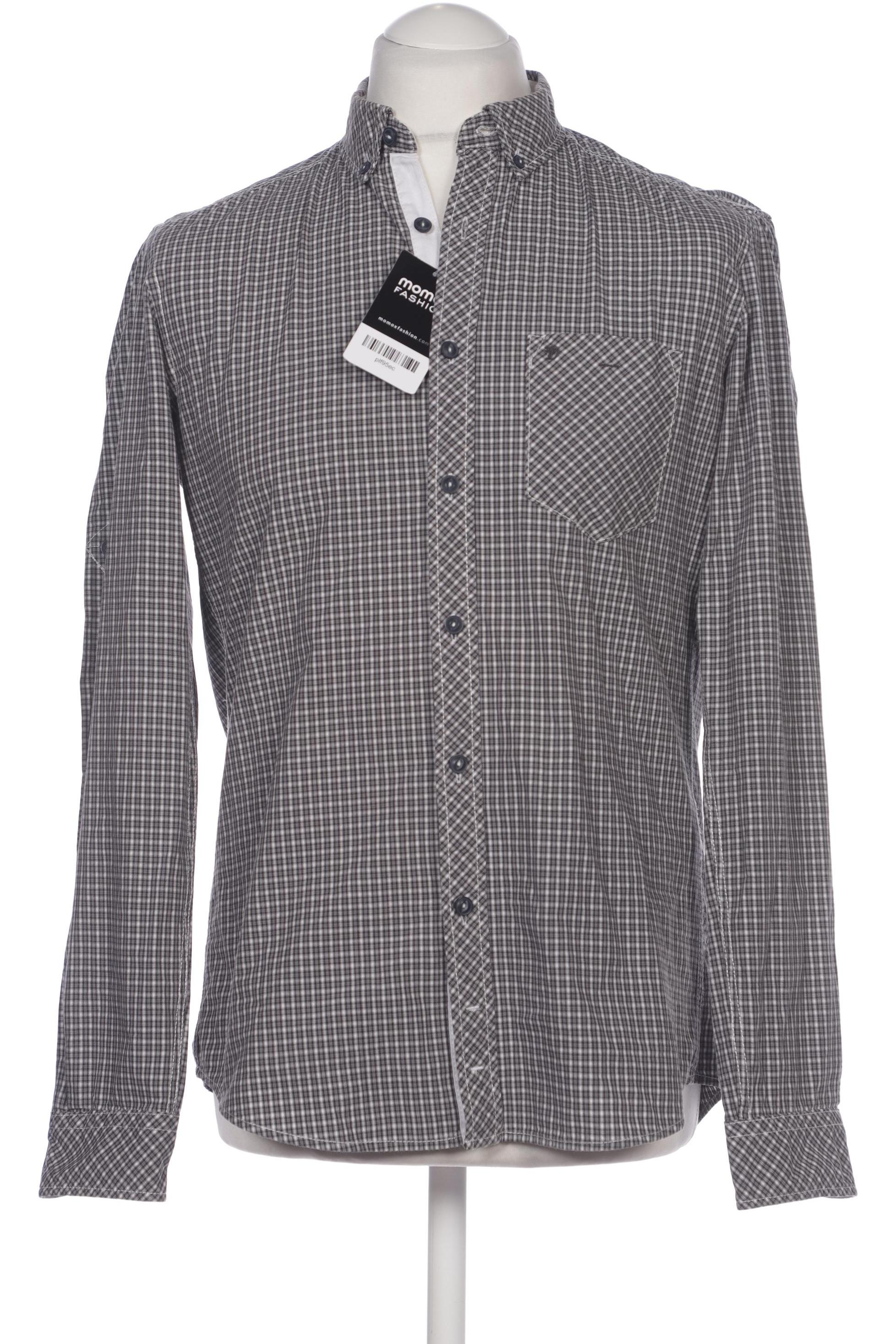 

TOM Tailor Denim Herren Hemd, grau, Gr. 48