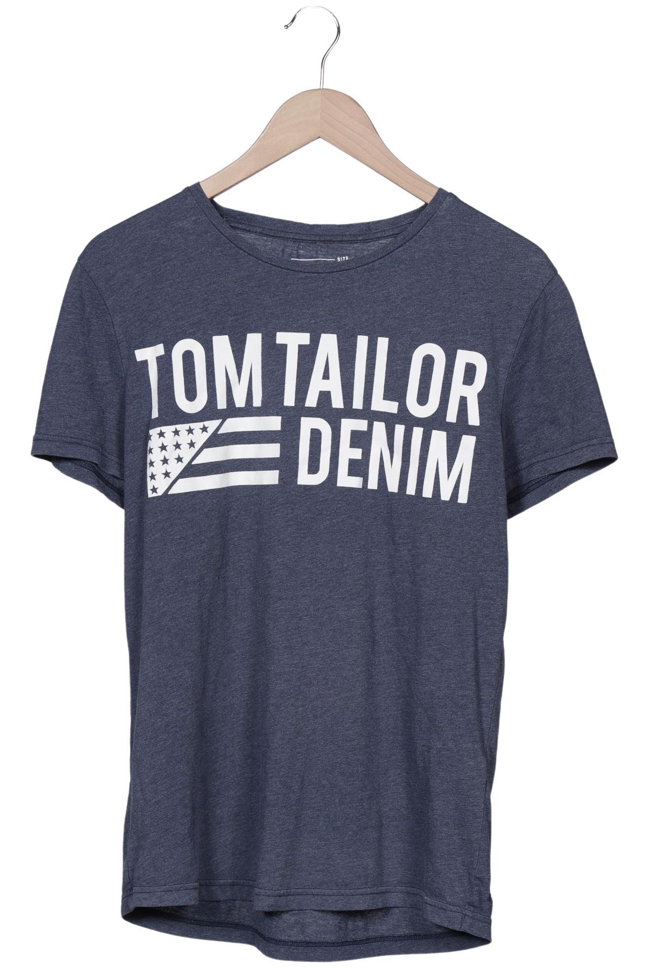 

TOM Tailor Denim Herren T-Shirt, marineblau, Gr. 48