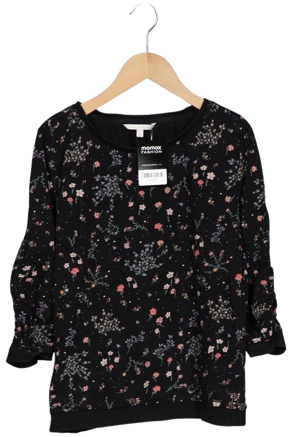 

TOM Tailor Denim Damen Sweatshirt, schwarz, Gr. 38