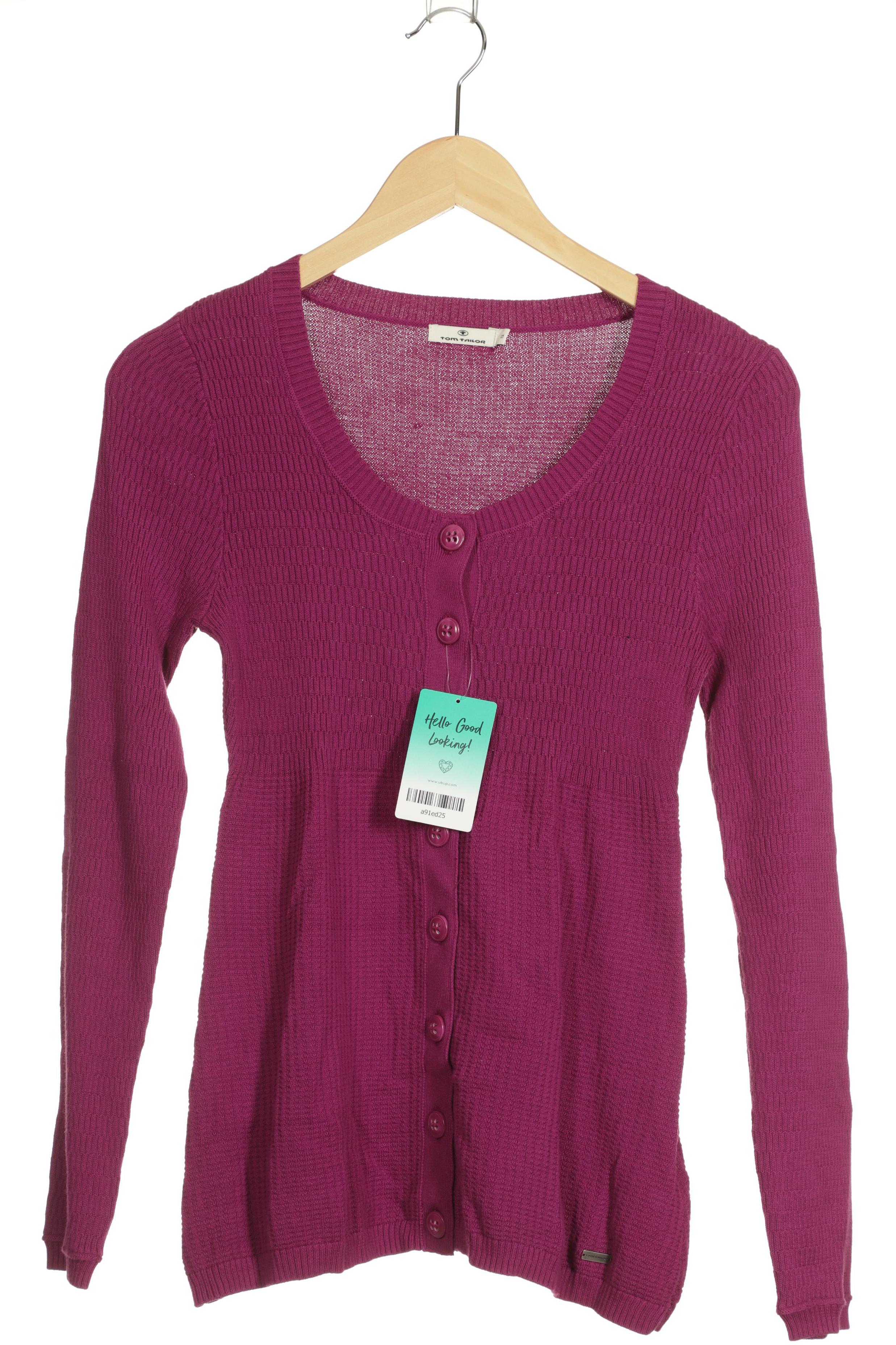 

TOM Tailor Denim Damen Strickjacke, pink, Gr. 36