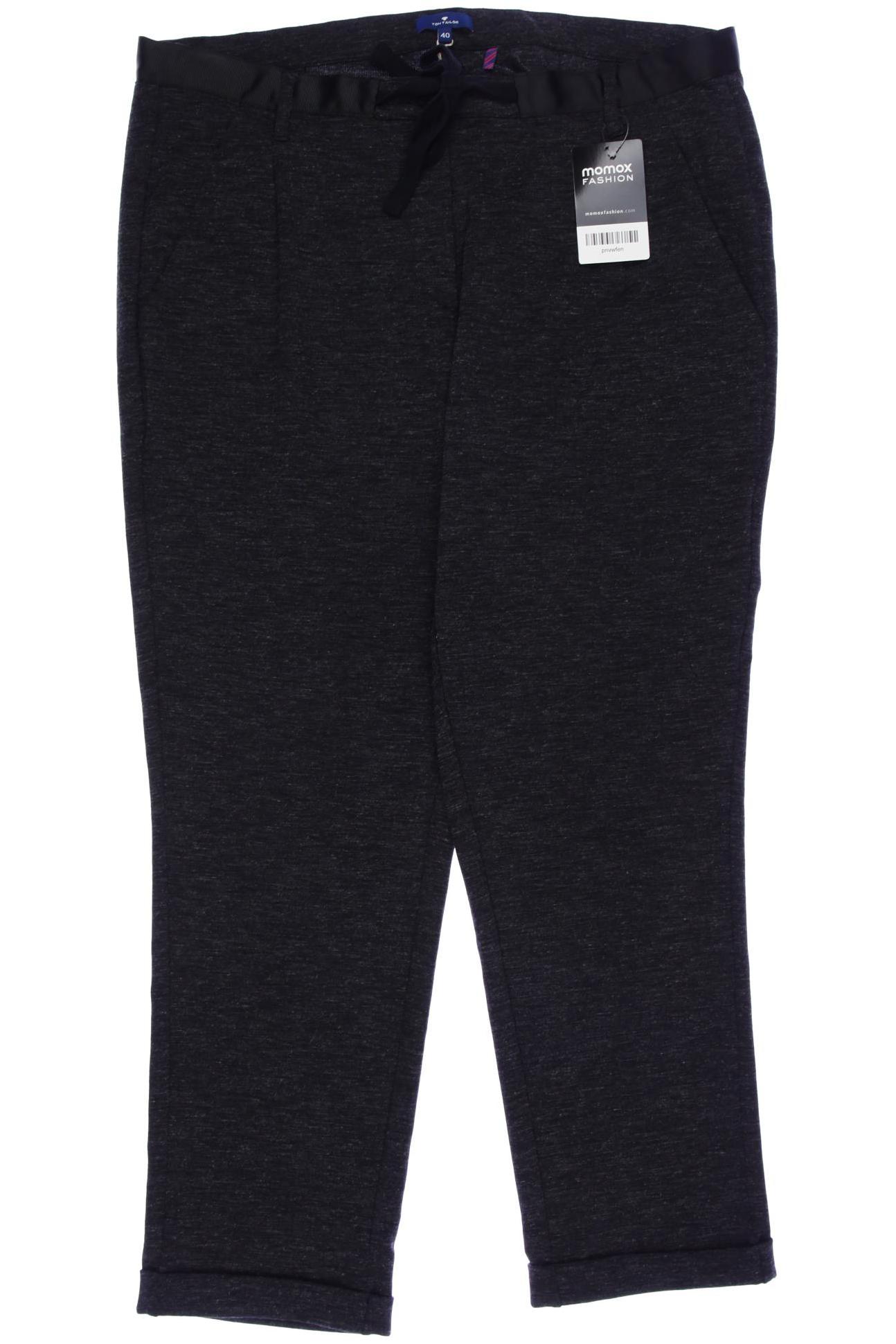 

TOM Tailor Denim Damen Stoffhose, grau, Gr. 40