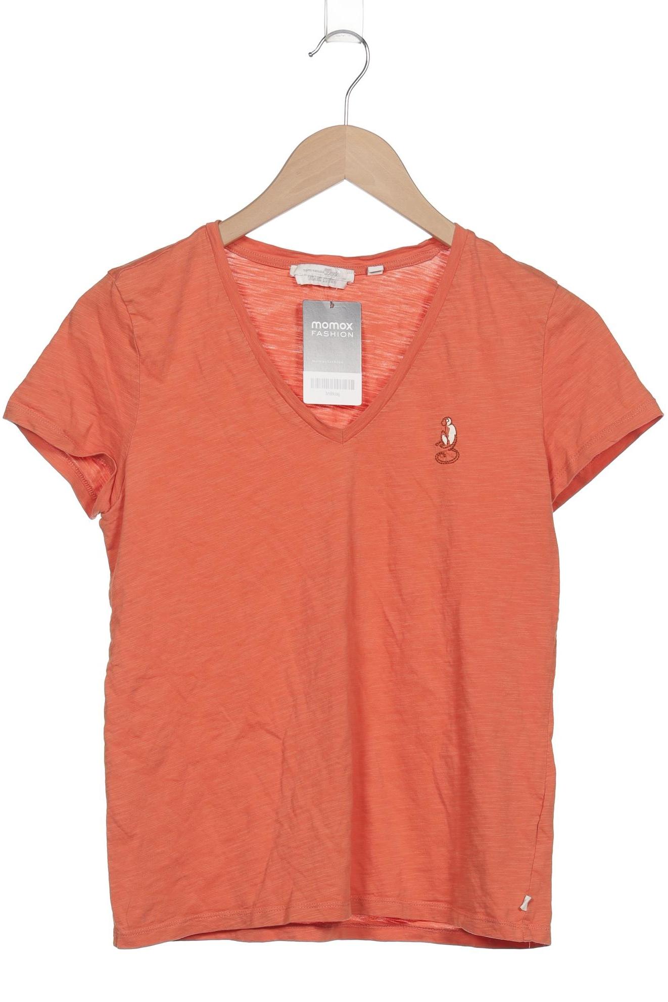 

TOM Tailor Denim Damen T-Shirt, orange, Gr. 38