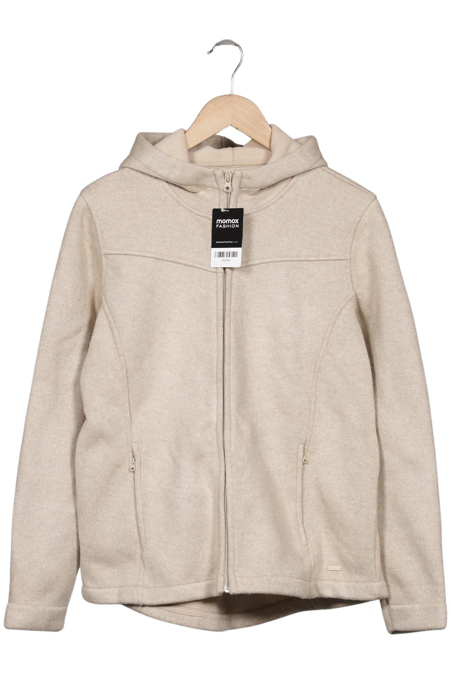 

TOM Tailor Denim Damen Kapuzenpullover, beige, Gr. 46