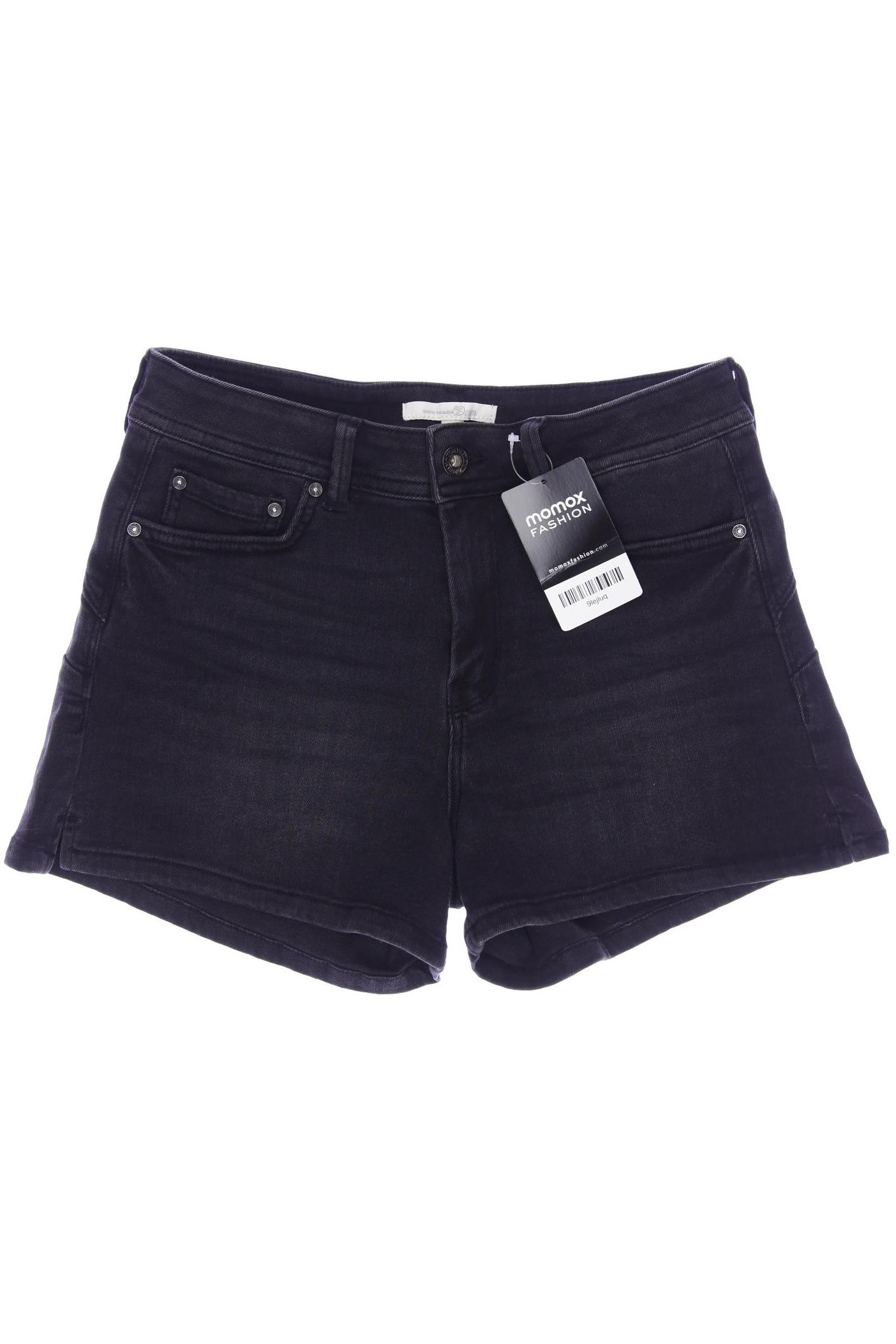 

TOM Tailor Denim Damen Shorts, schwarz, Gr. 36