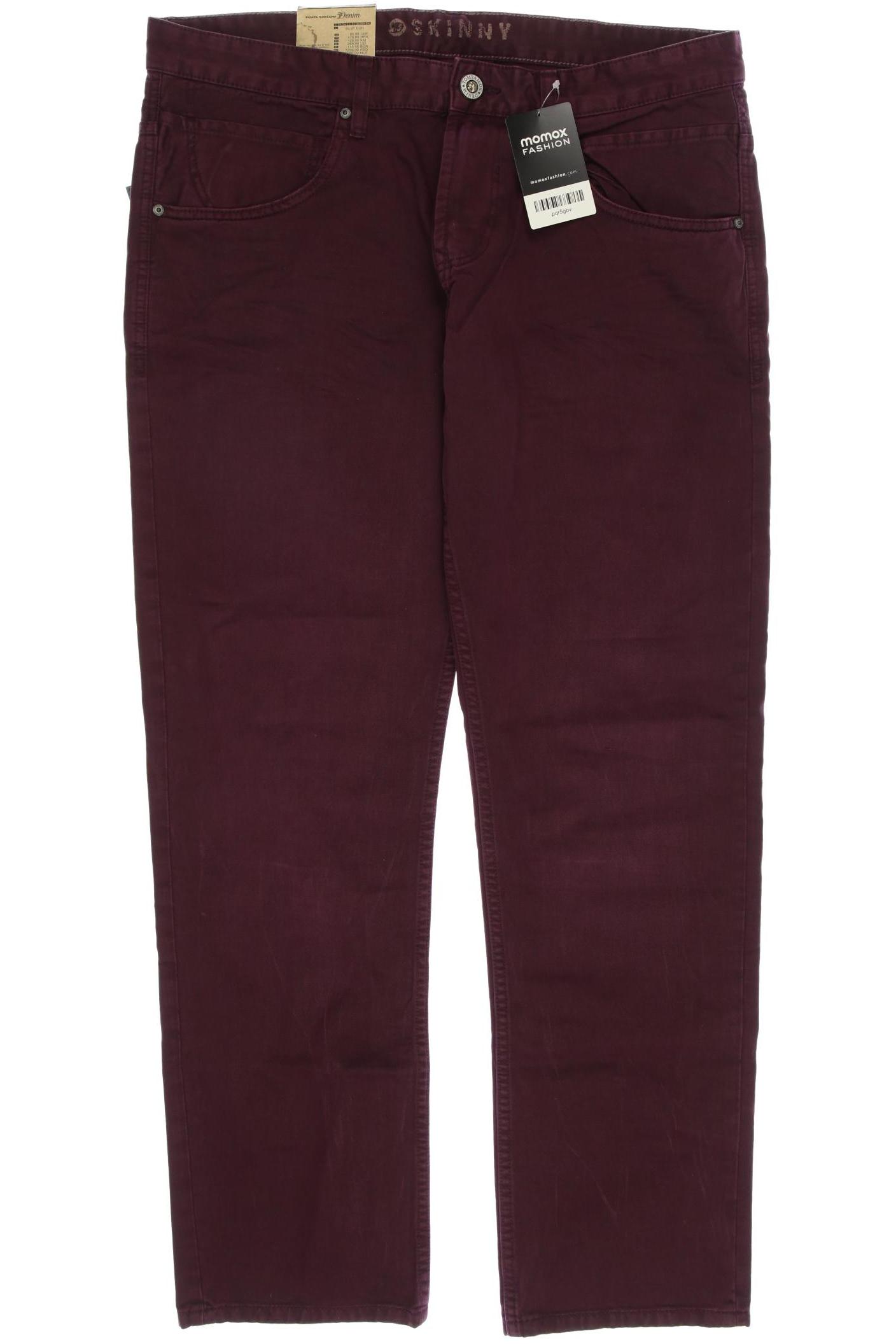

TOM TAILOR Denim Herren Jeans, bordeaux