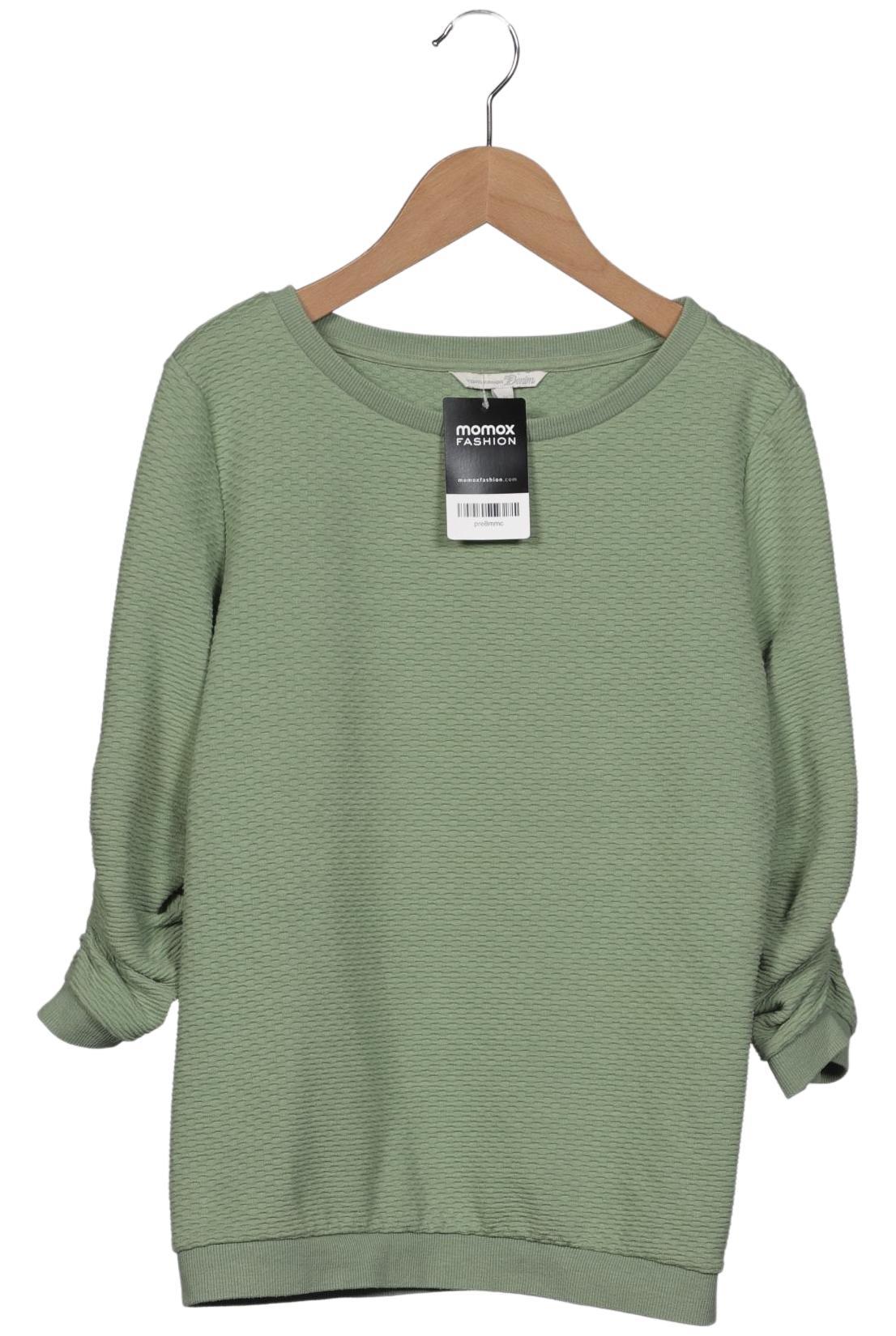

TOM Tailor Denim Damen Sweatshirt, hellgrün, Gr. 38