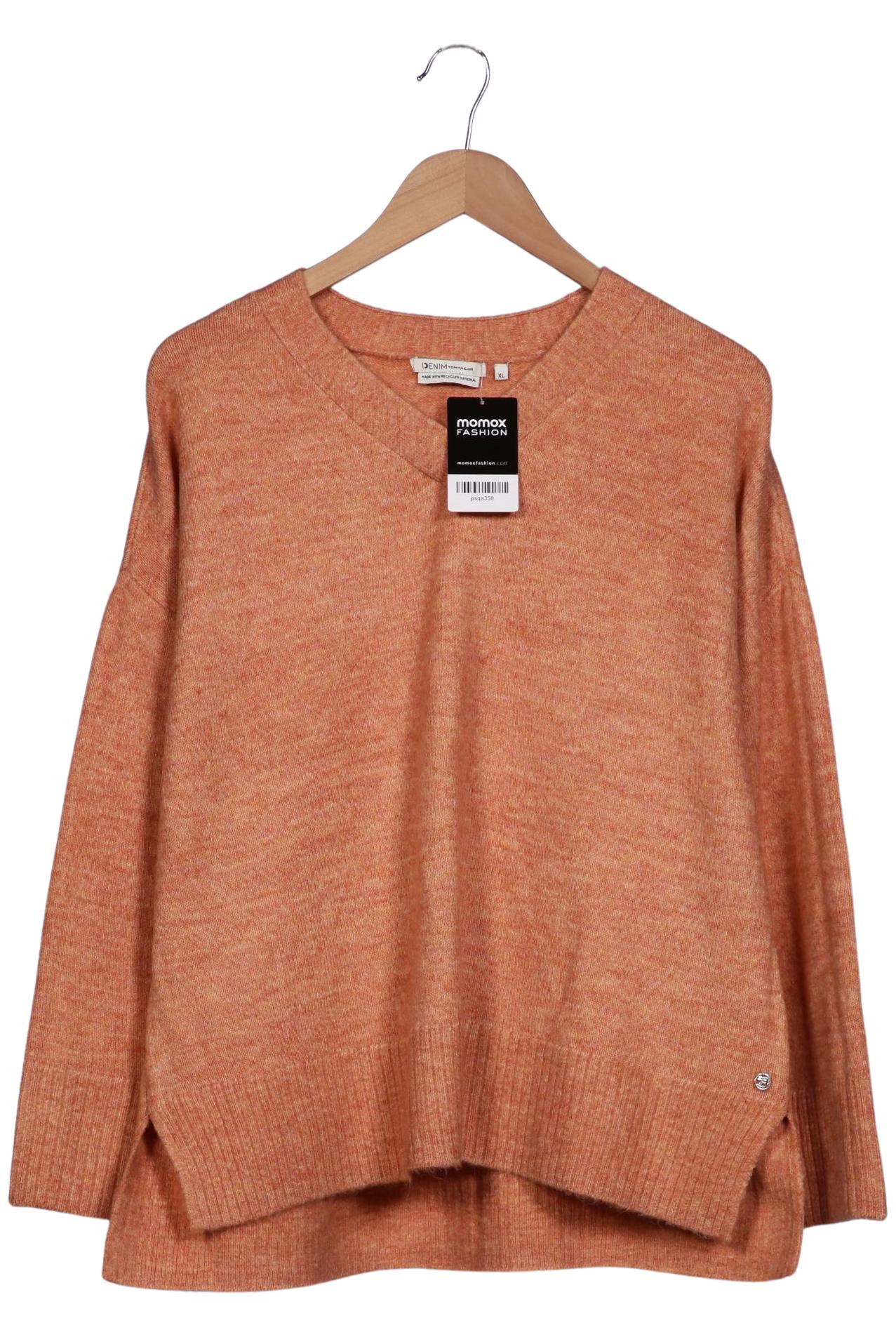 

TOM Tailor Denim Damen Pullover, orange, Gr. 44