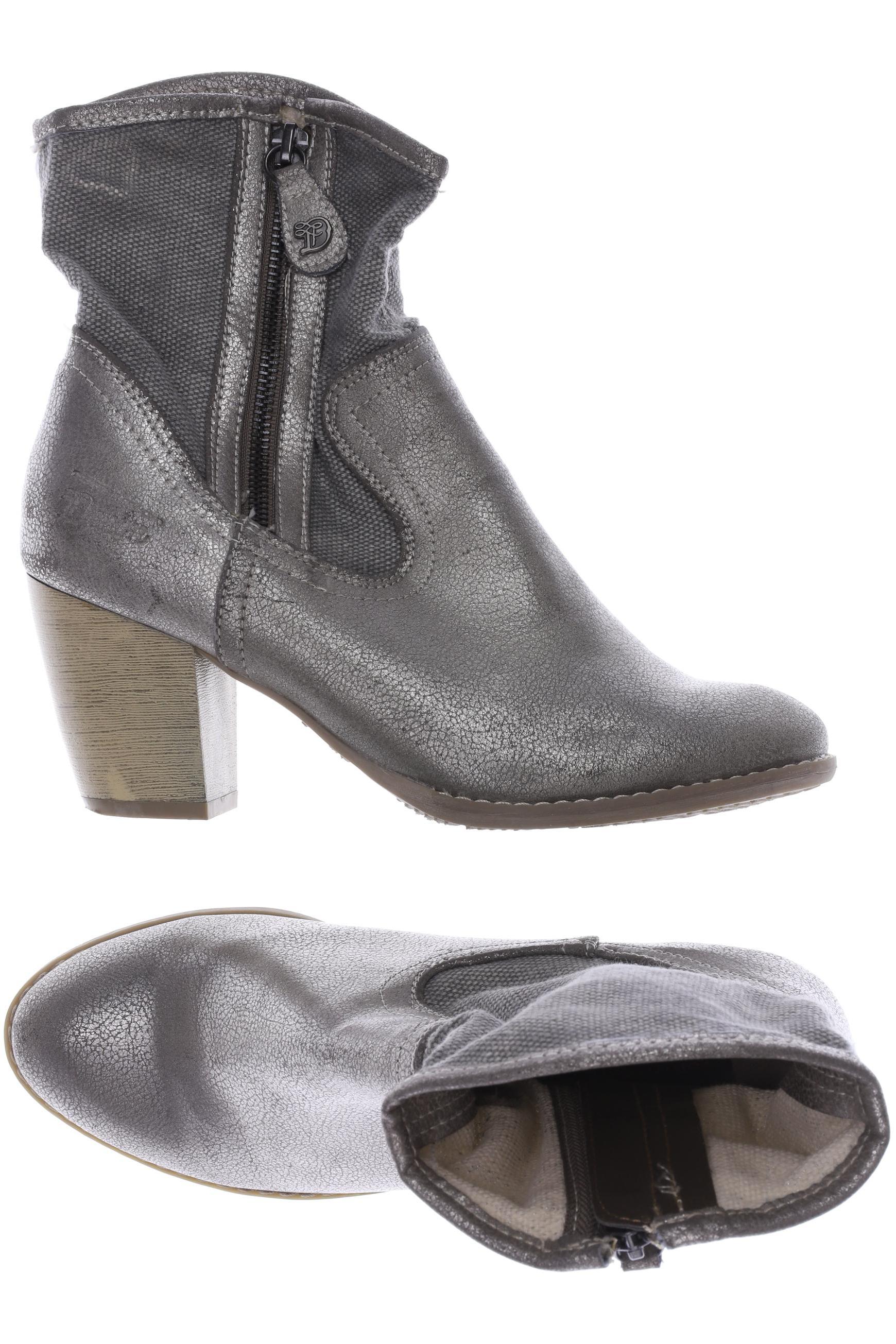 

TOM Tailor Denim Damen Stiefelette, grau, Gr. 37