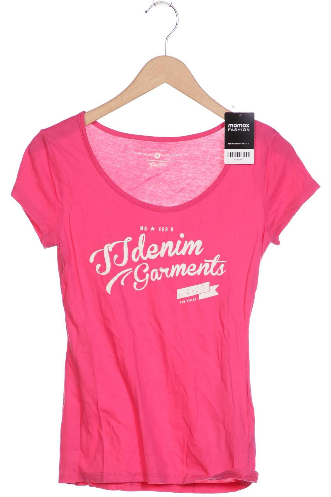 

TOM Tailor Denim Damen T-Shirt, pink, Gr. 36