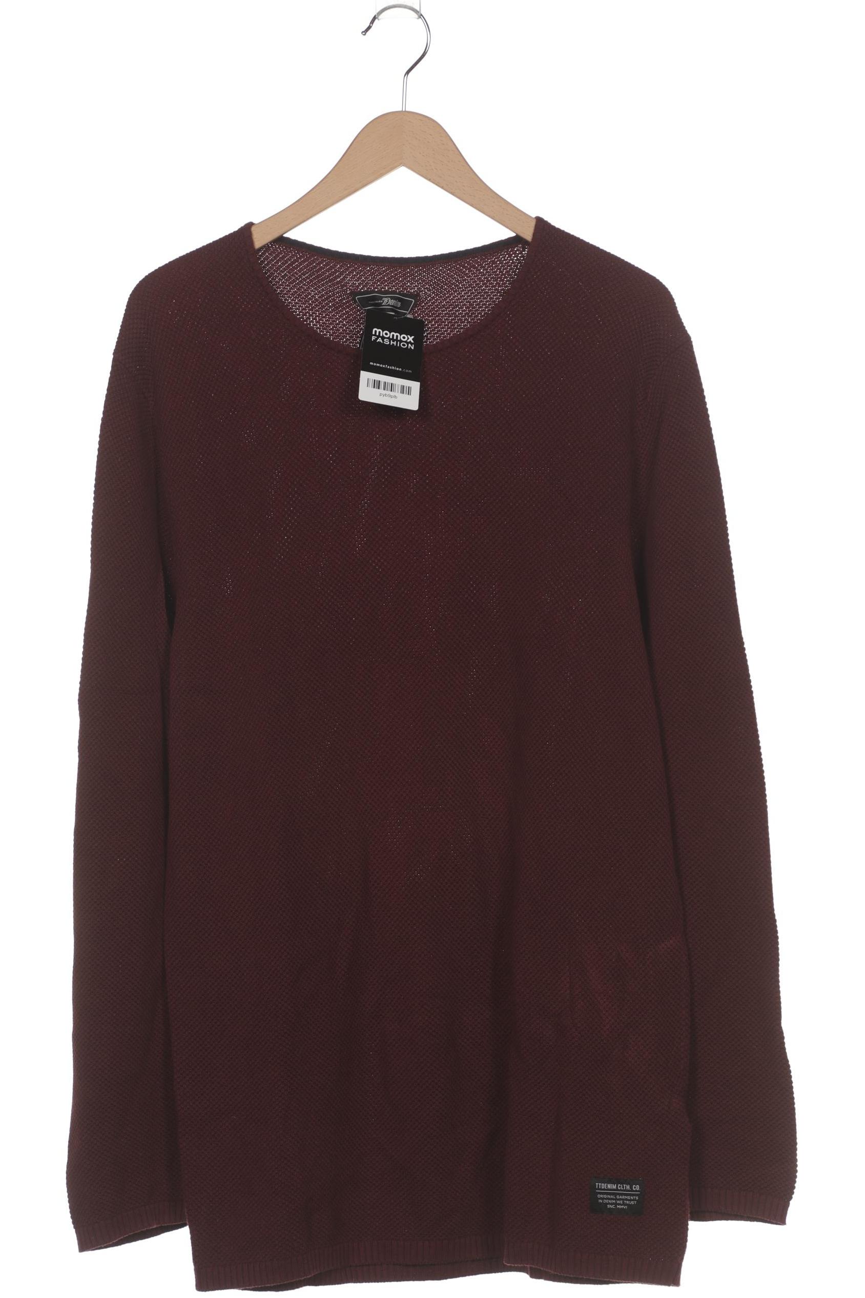 

TOM Tailor Denim Herren Pullover, bordeaux, Gr. 54