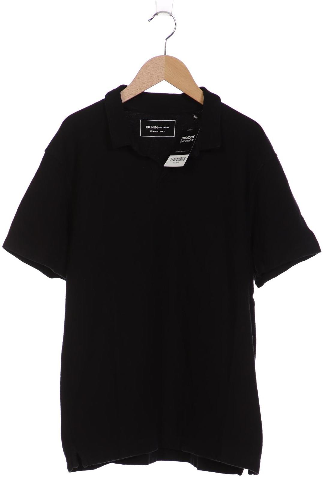 

TOM Tailor Denim Herren Poloshirt, schwarz, Gr. 46