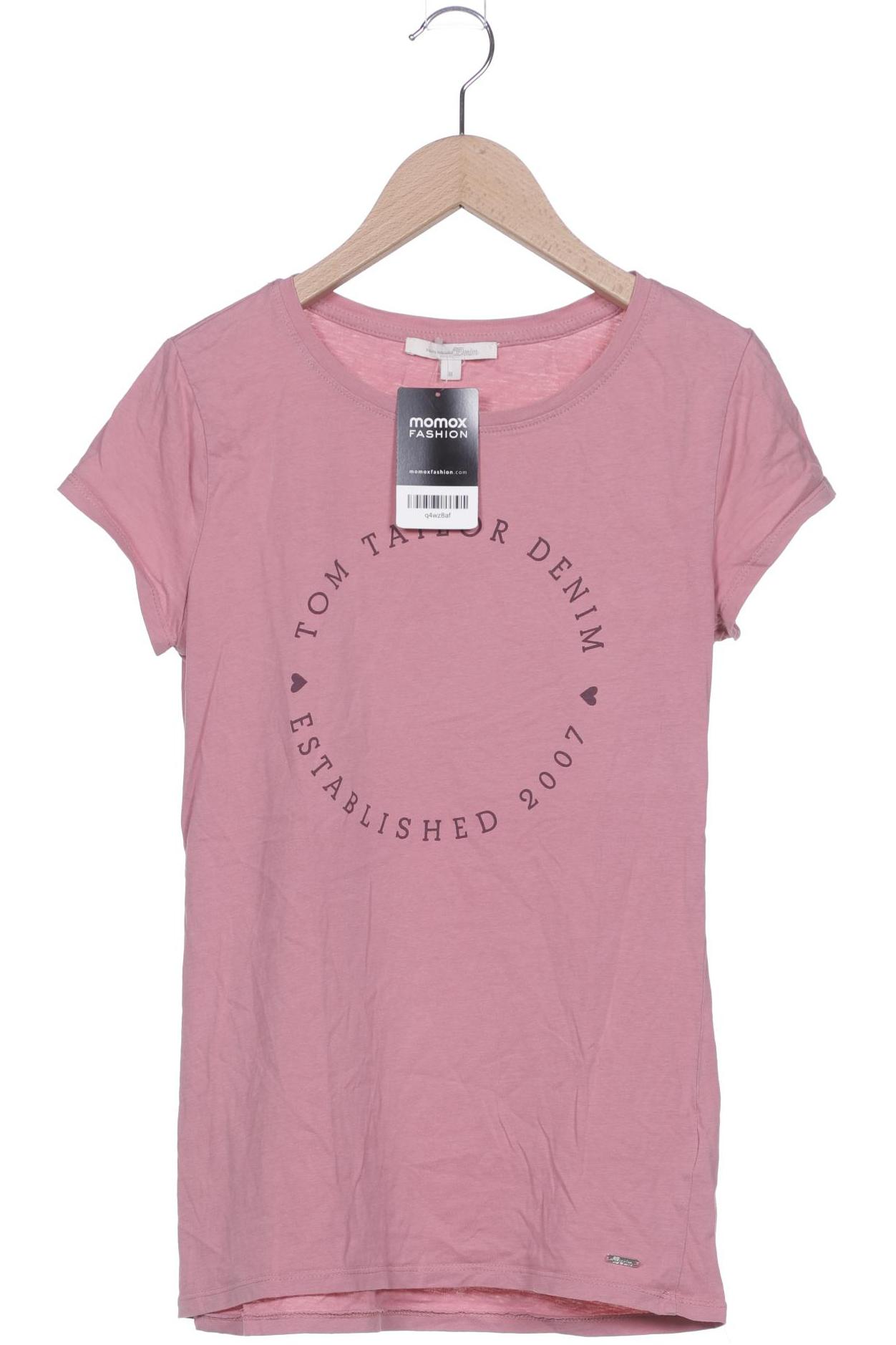 

TOM Tailor Denim Damen T-Shirt, pink, Gr. 38