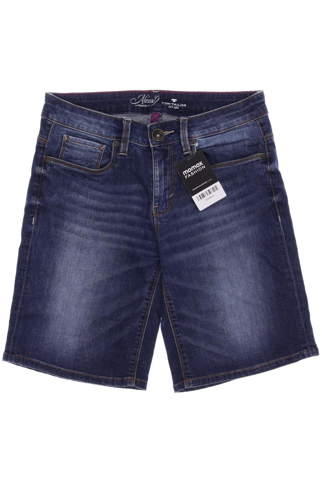 

TOM TAILOR Denim Damen Shorts, blau
