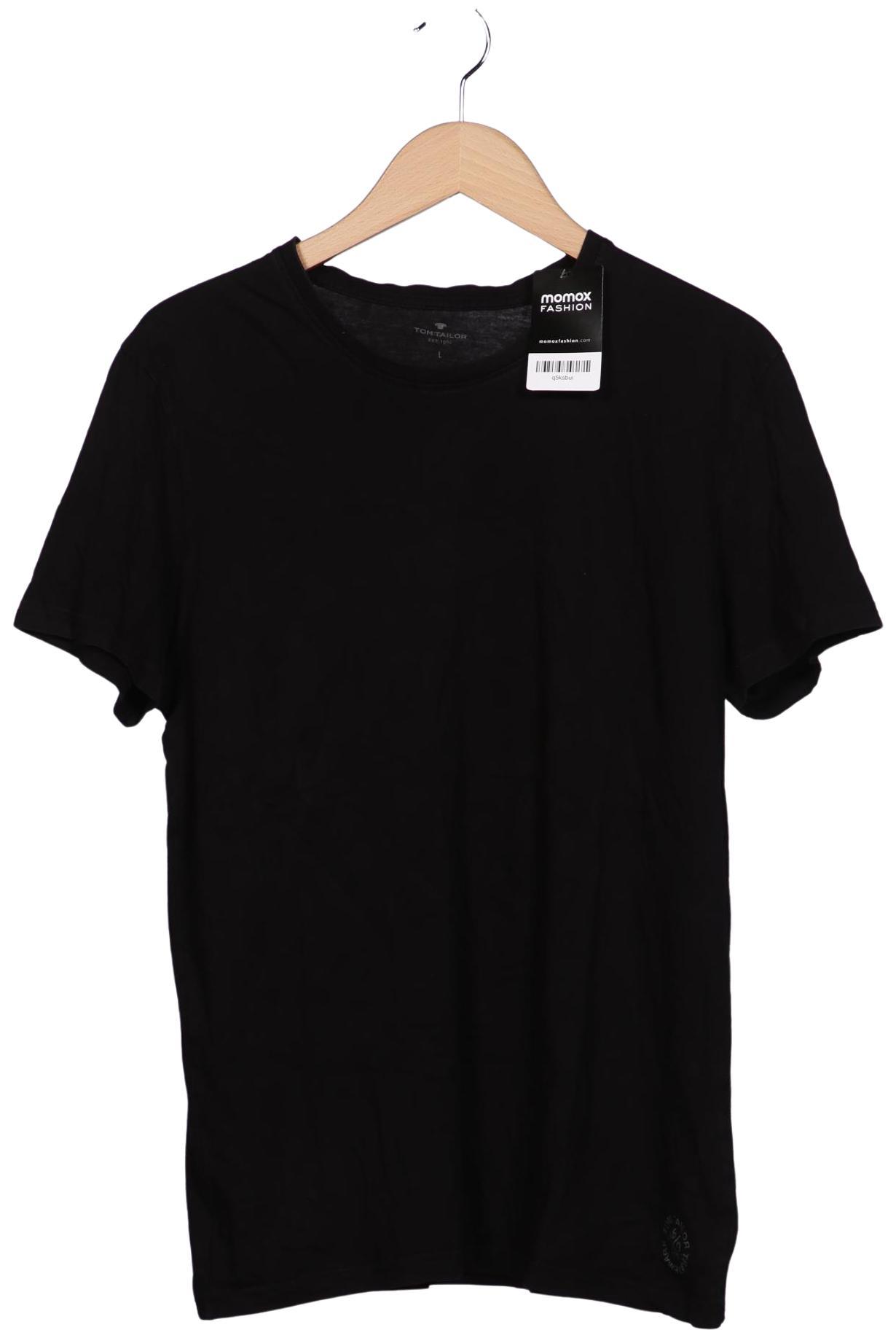 Thumbnail - TOM Tailor Denim Herren T-Shirt, schwarz, Gr. 52