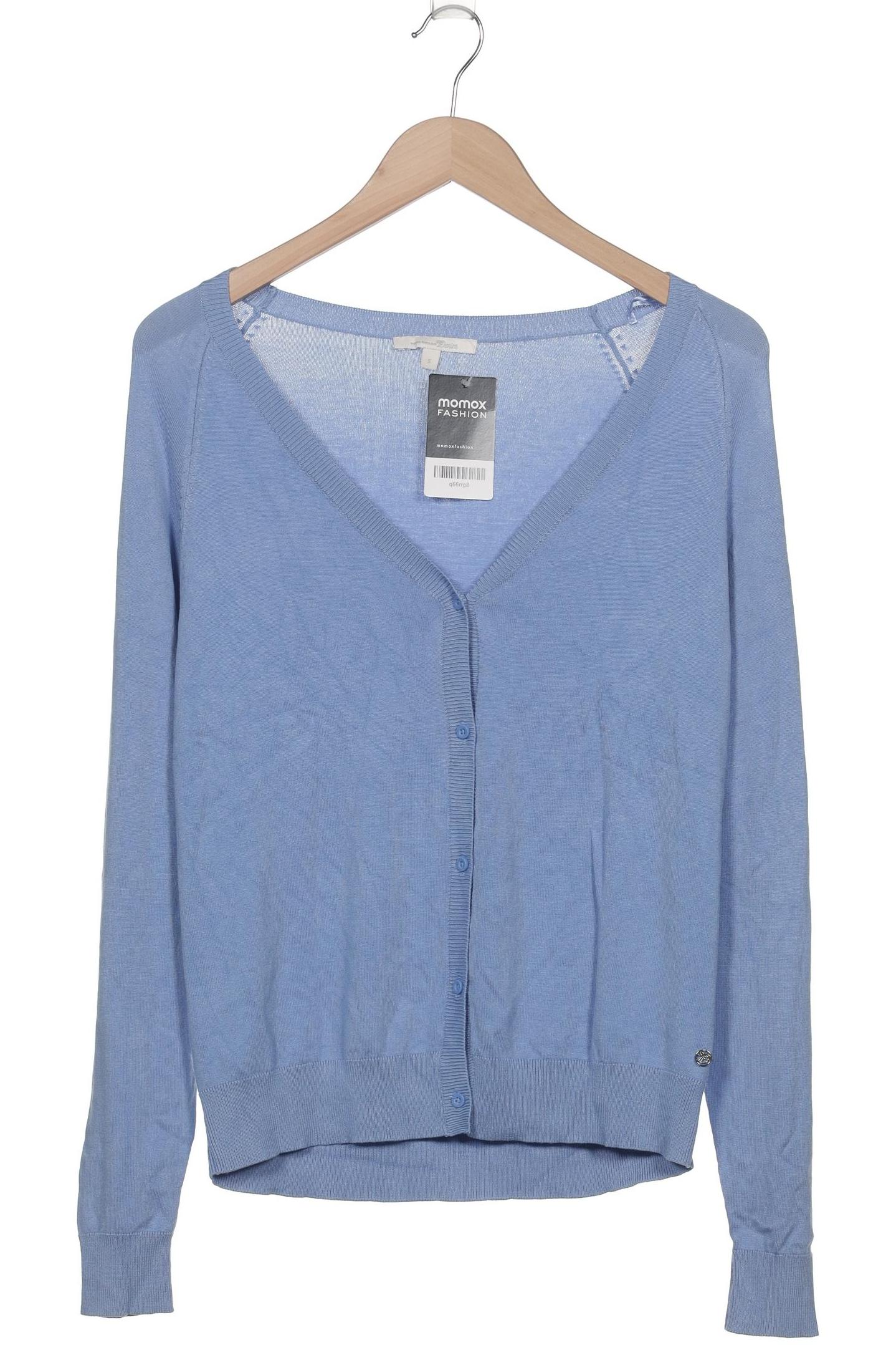 

TOM Tailor Denim Damen Strickjacke, hellblau, Gr. 36