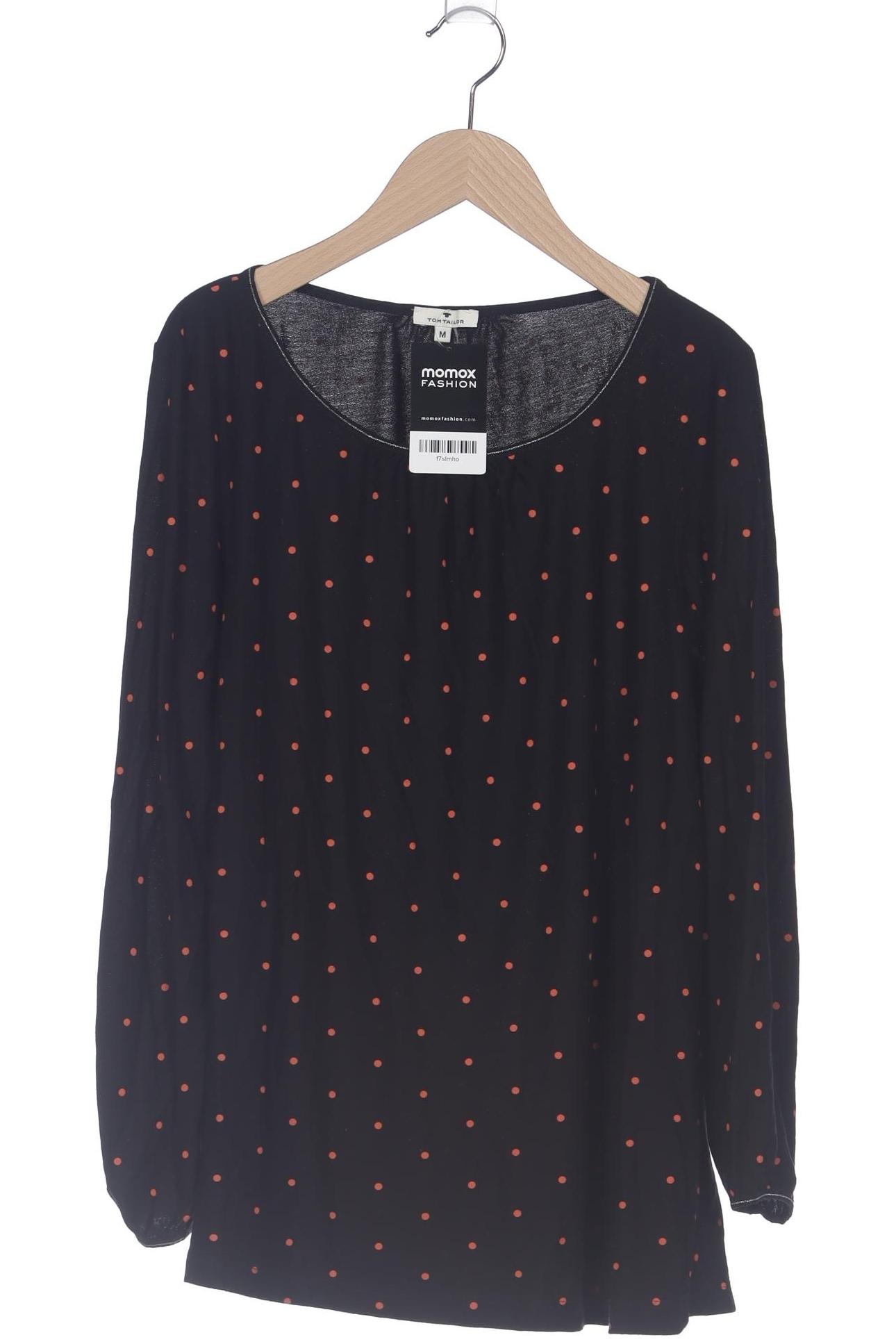 

TOM Tailor Denim Damen Langarmshirt, schwarz, Gr. 38