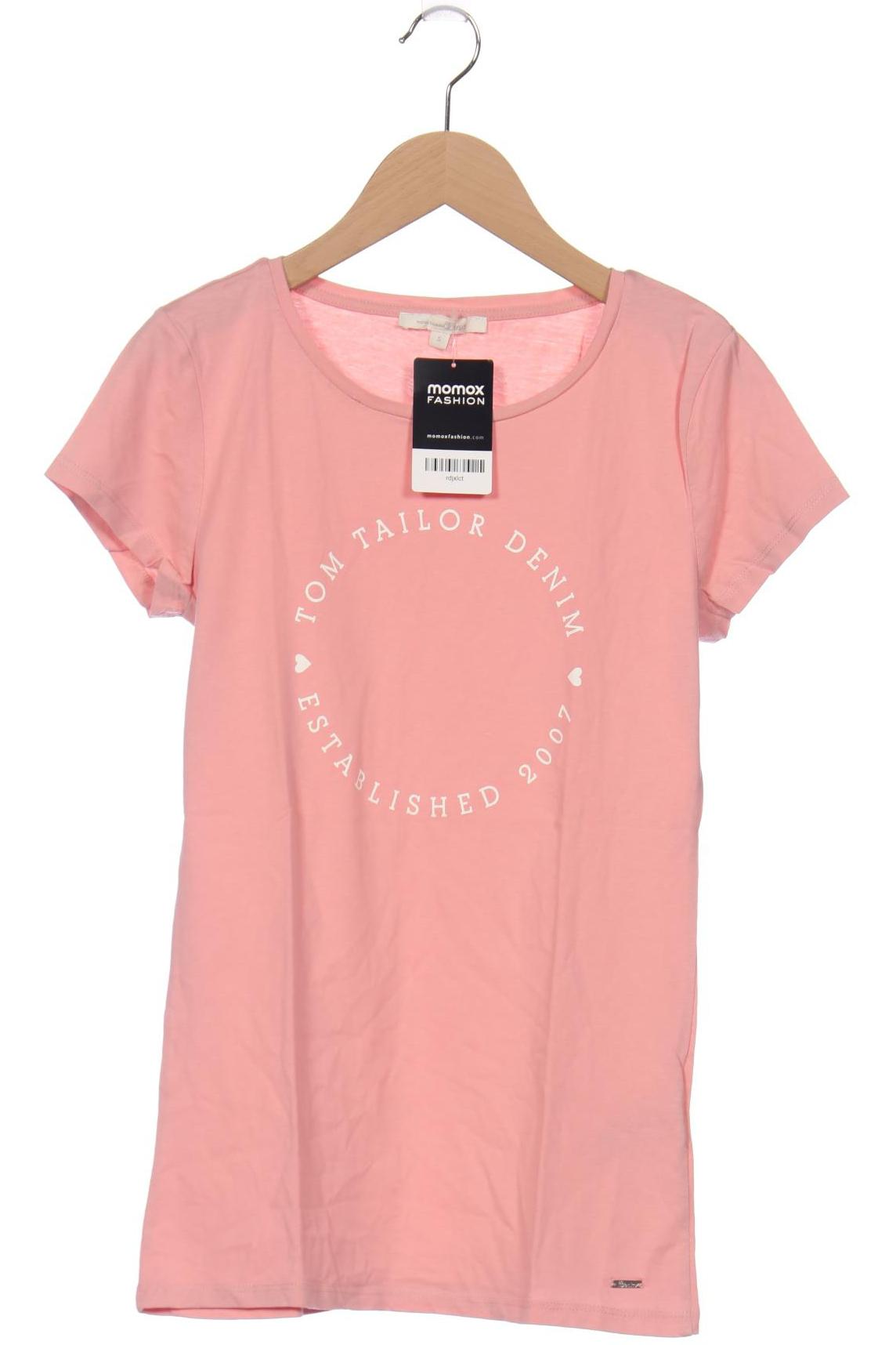 

TOM Tailor Denim Damen T-Shirt, pink, Gr. 36