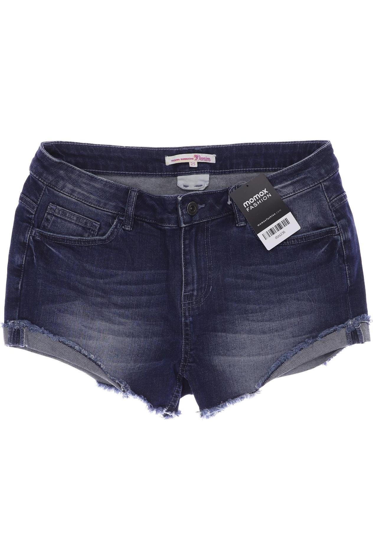 

TOM Tailor Denim Damen Shorts, marineblau, Gr. 25