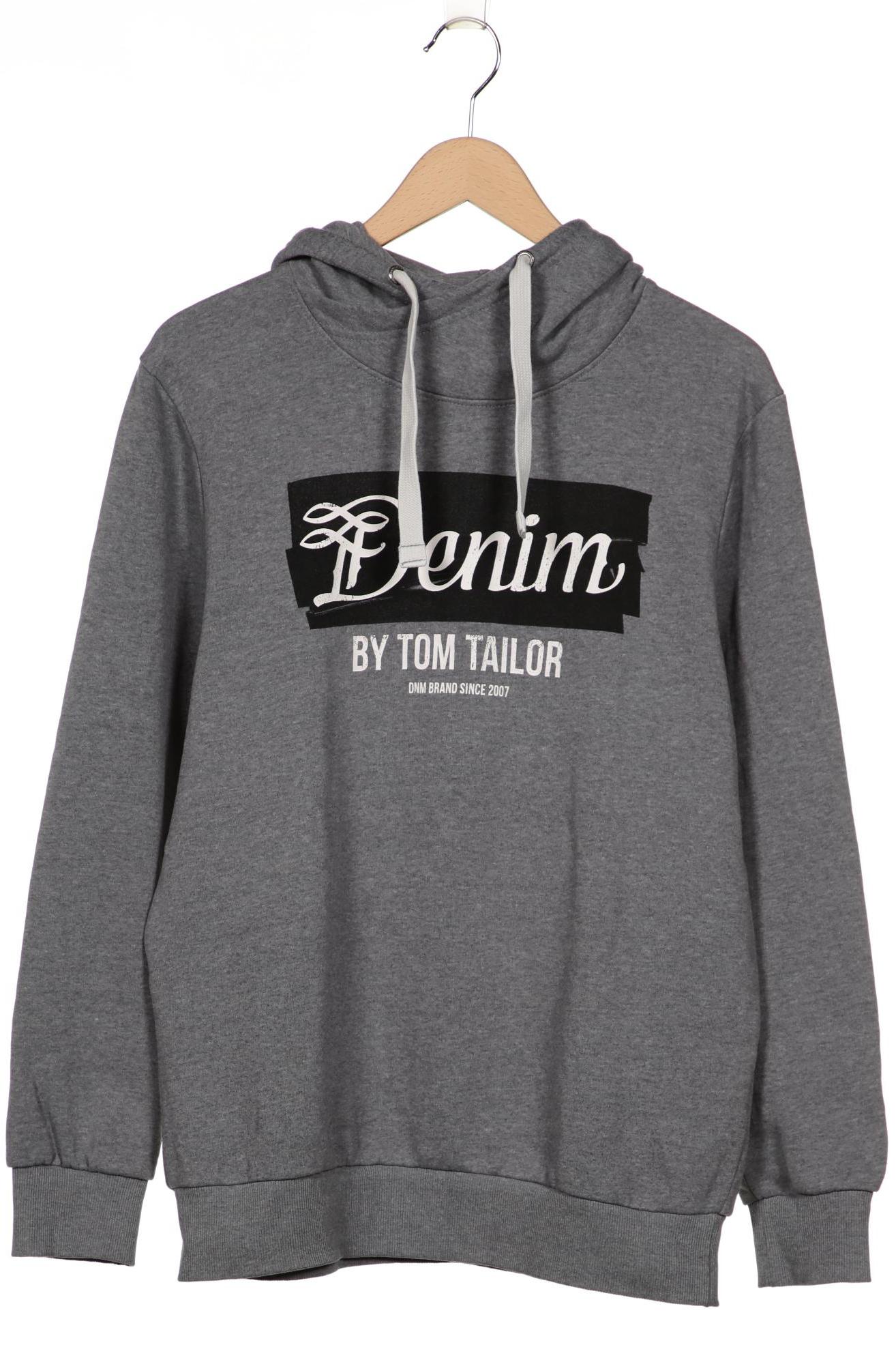 

TOM Tailor Denim Herren Kapuzenpullover, grau, Gr. 52