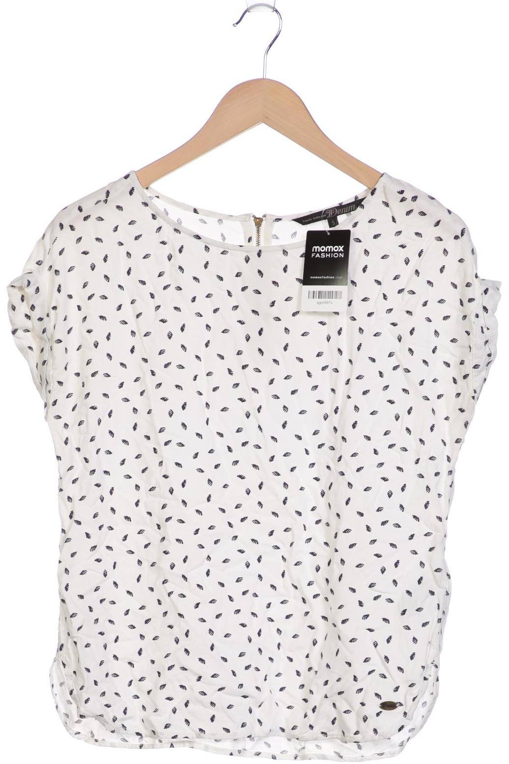 

TOM Tailor Denim Damen T-Shirt, weiß, Gr. 36