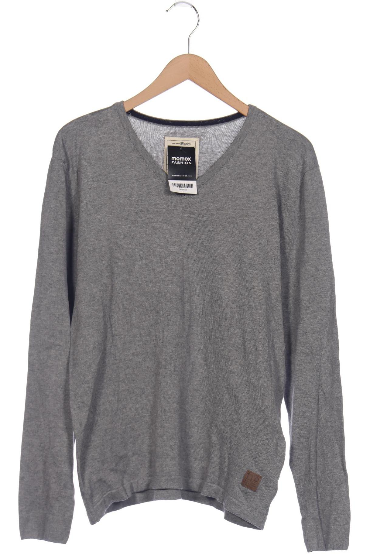 

TOM Tailor Denim Herren Pullover, grau, Gr. 52