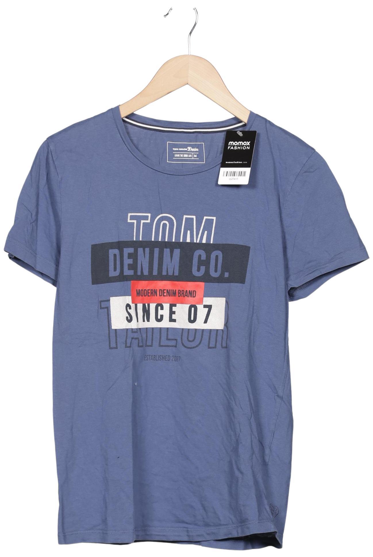 Thumbnail - TOM Tailor Denim Herren T-Shirt, blau, Gr. 48
