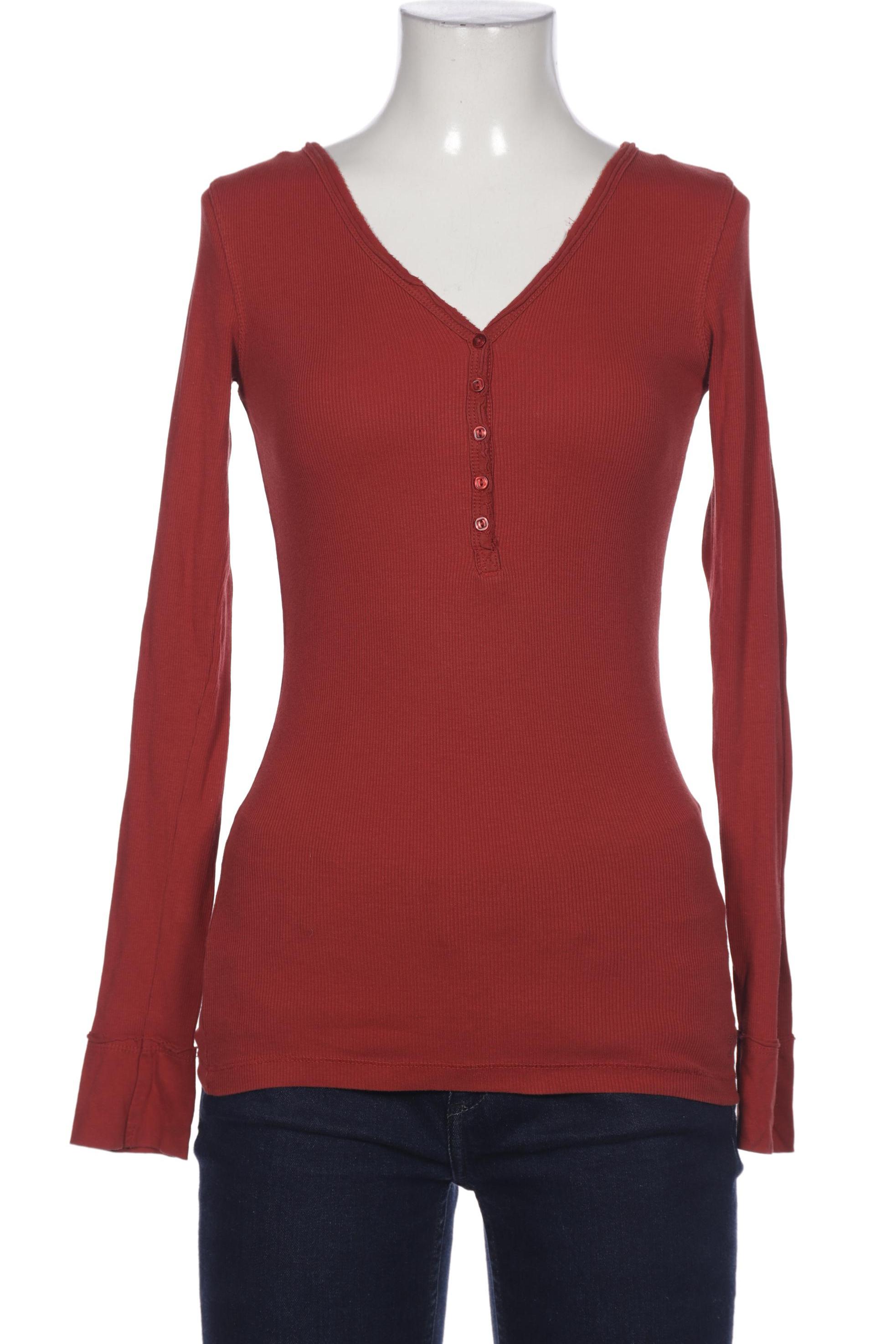 

TOM Tailor Denim Damen Langarmshirt, orange, Gr. 30