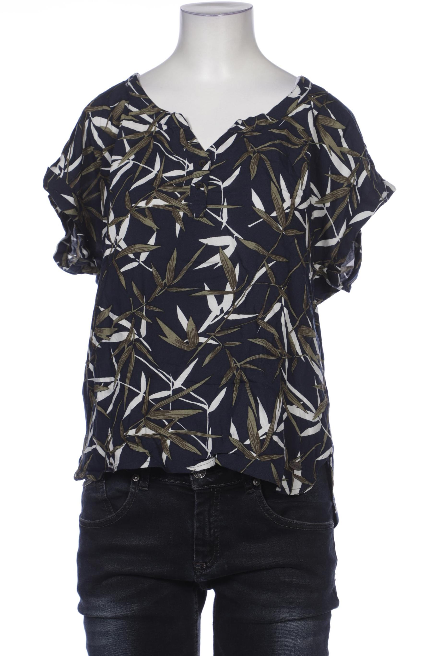 

TOM Tailor Denim Damen Bluse, marineblau, Gr. 36