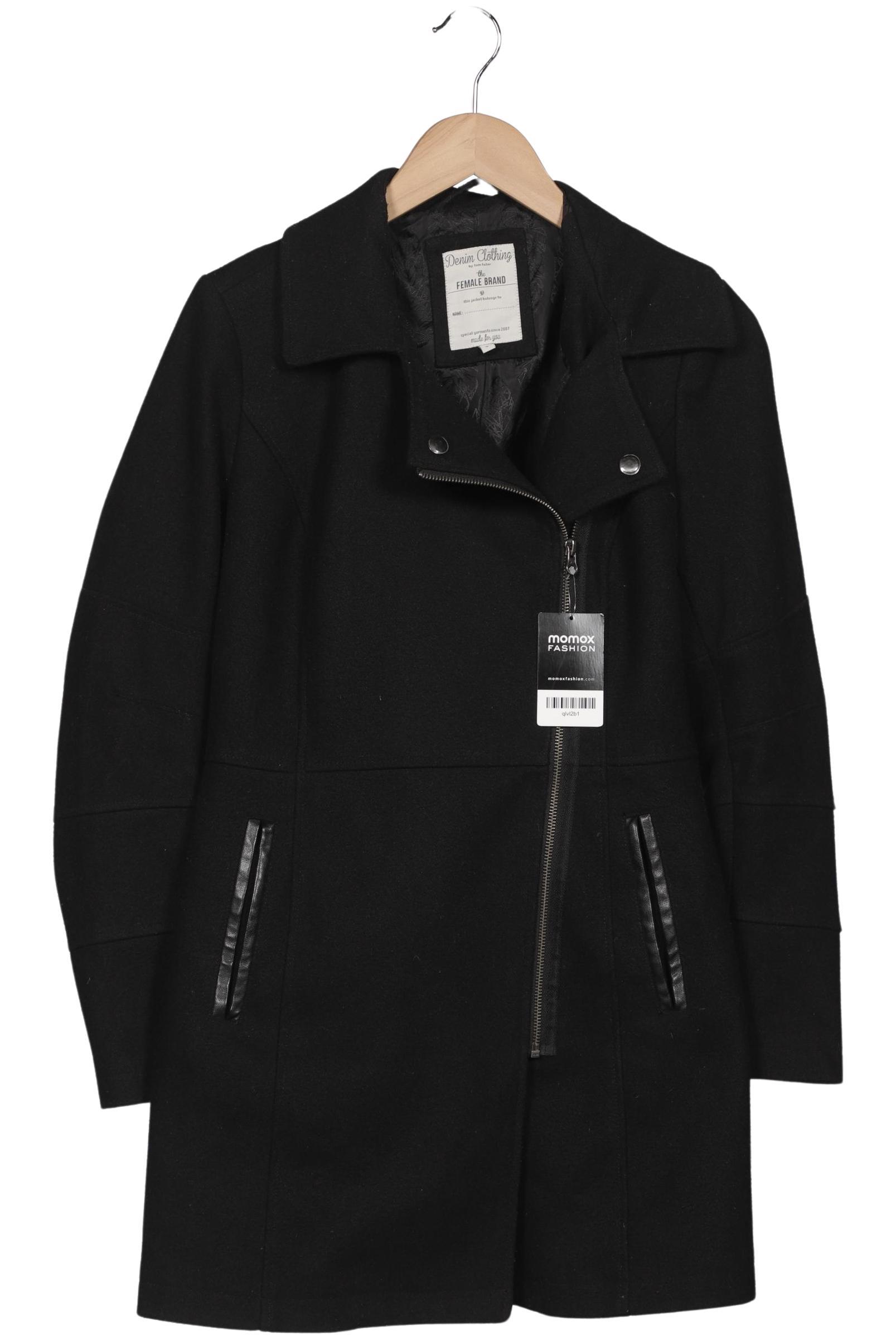 

TOM Tailor Denim Damen Mantel, schwarz, Gr. 36