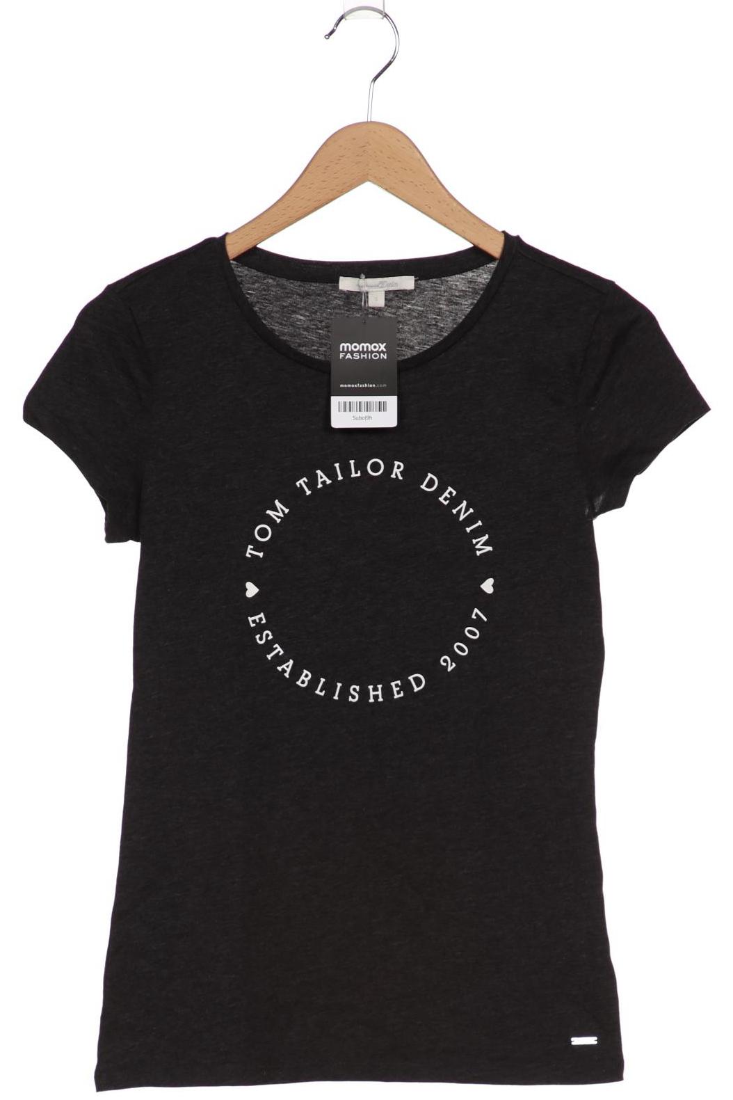 

TOM TAILOR Denim Damen T-Shirt, grau