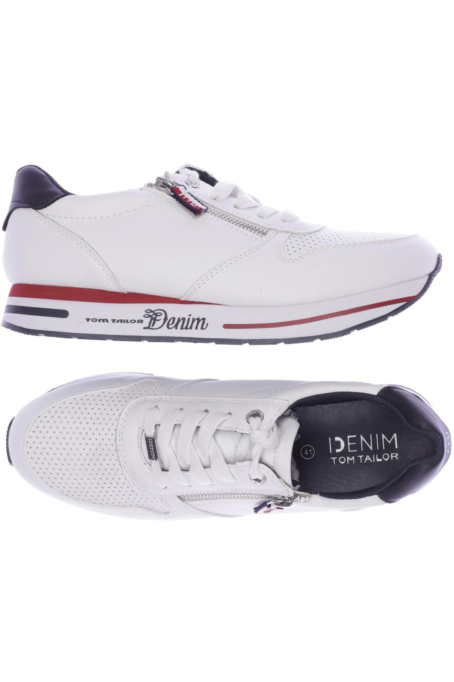 

TOM Tailor Denim Damen Sneakers, weiß, Gr. 41