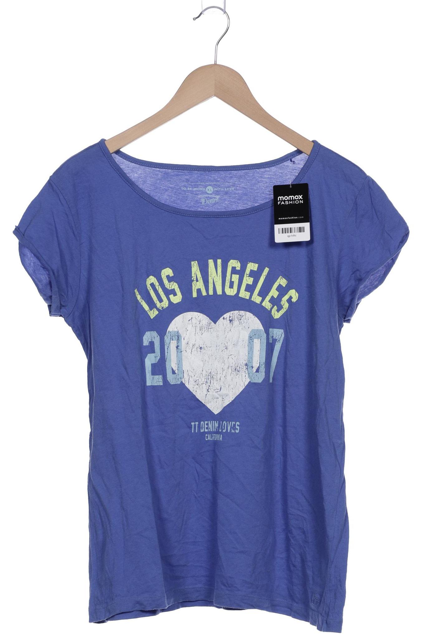 

TOM TAILOR Denim Damen T-Shirt, blau