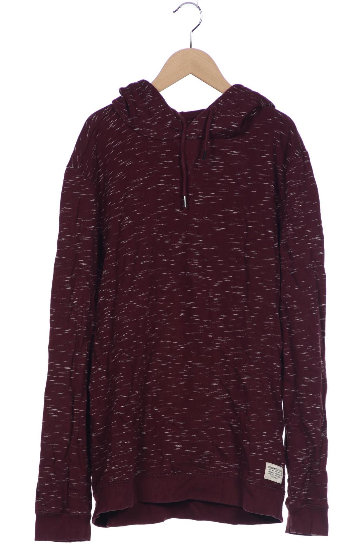 

TOM Tailor Denim Herren Kapuzenpullover, bordeaux, Gr. 52