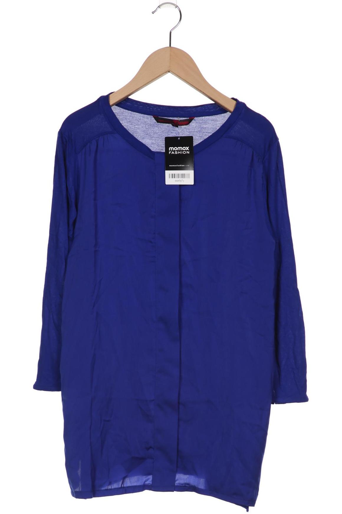 

TOM TAILOR Denim Damen Langarmshirt, blau