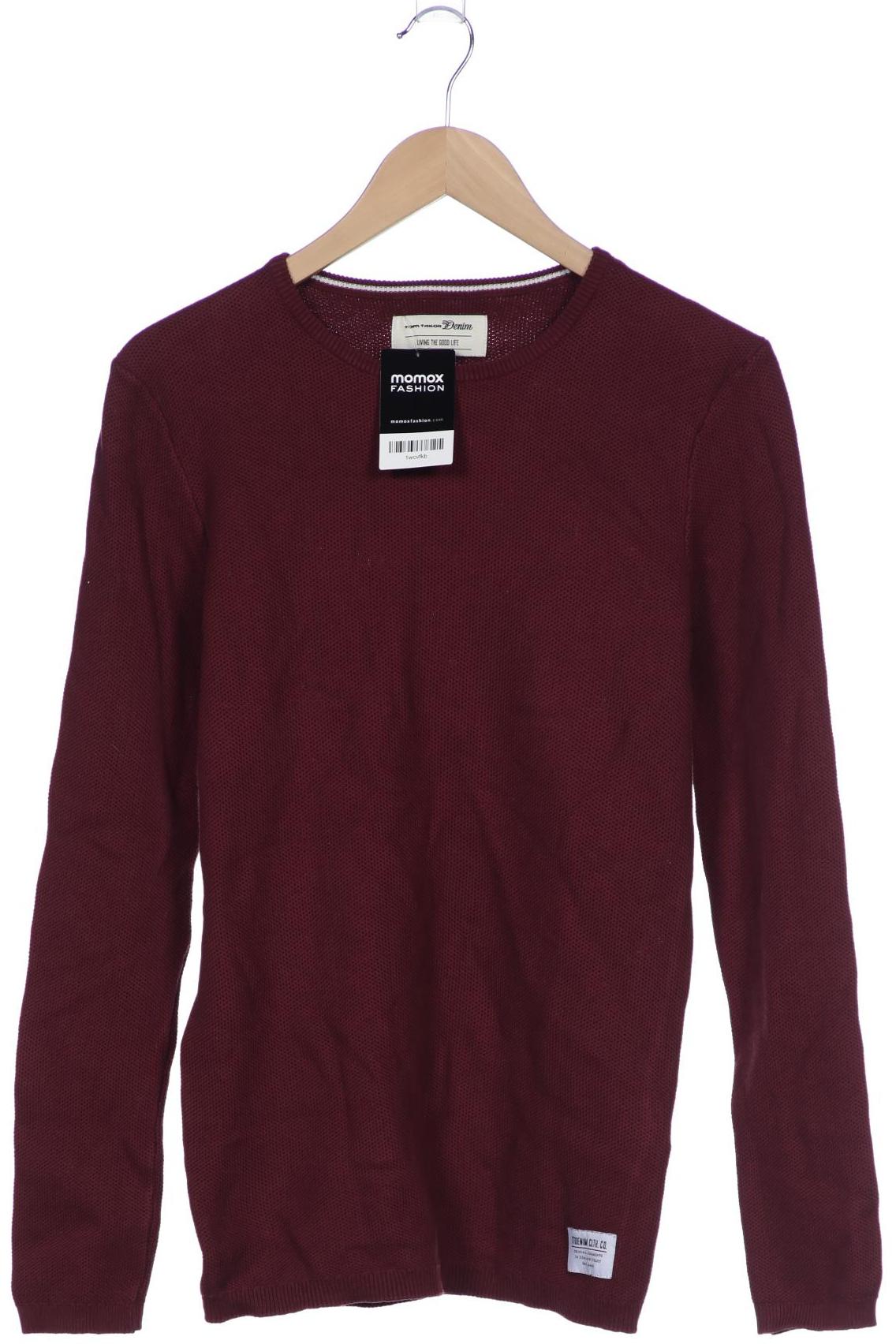 

TOM Tailor Denim Herren Pullover, bordeaux, Gr. 48