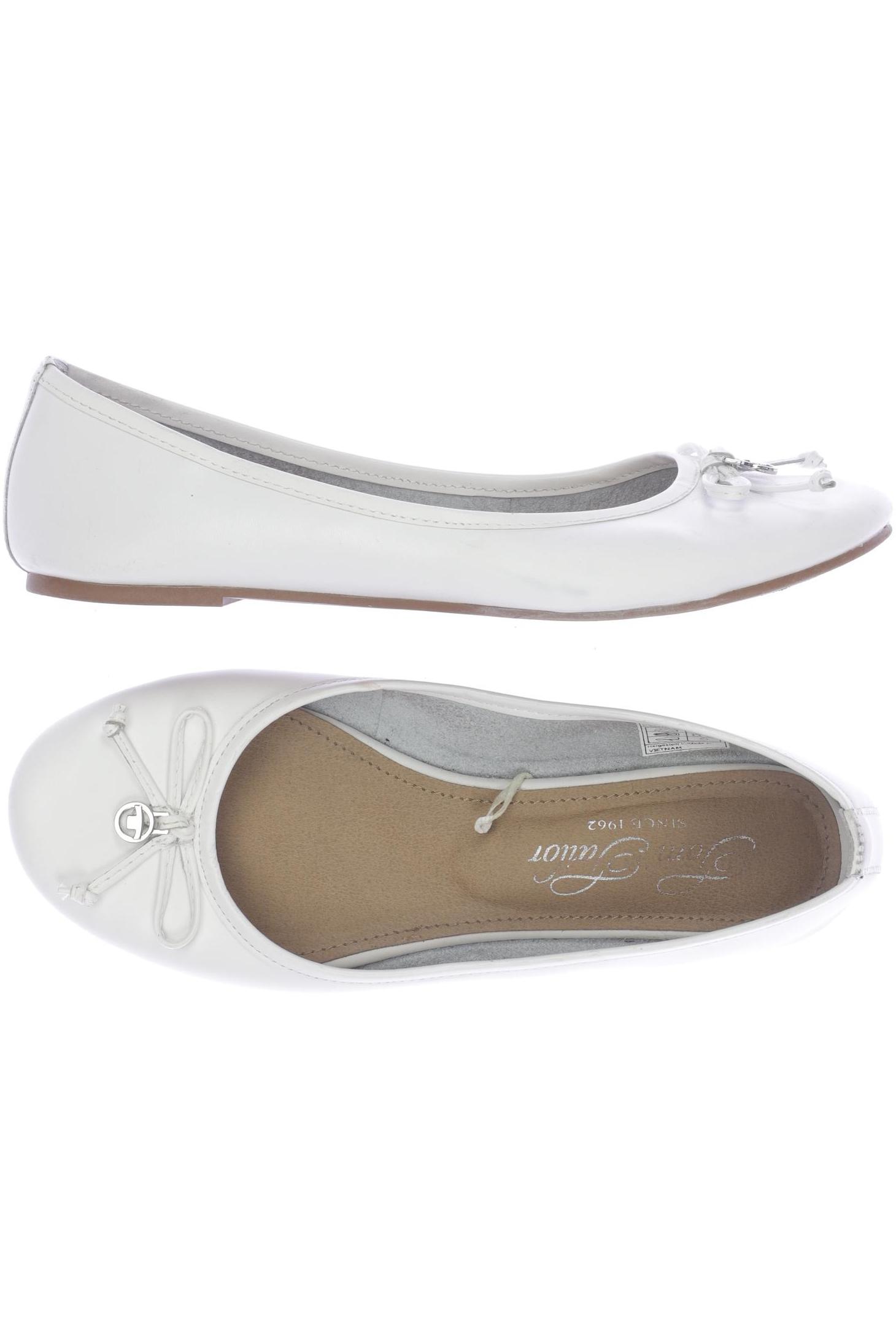

TOM Tailor Denim Damen Ballerinas, weiß, Gr. 38