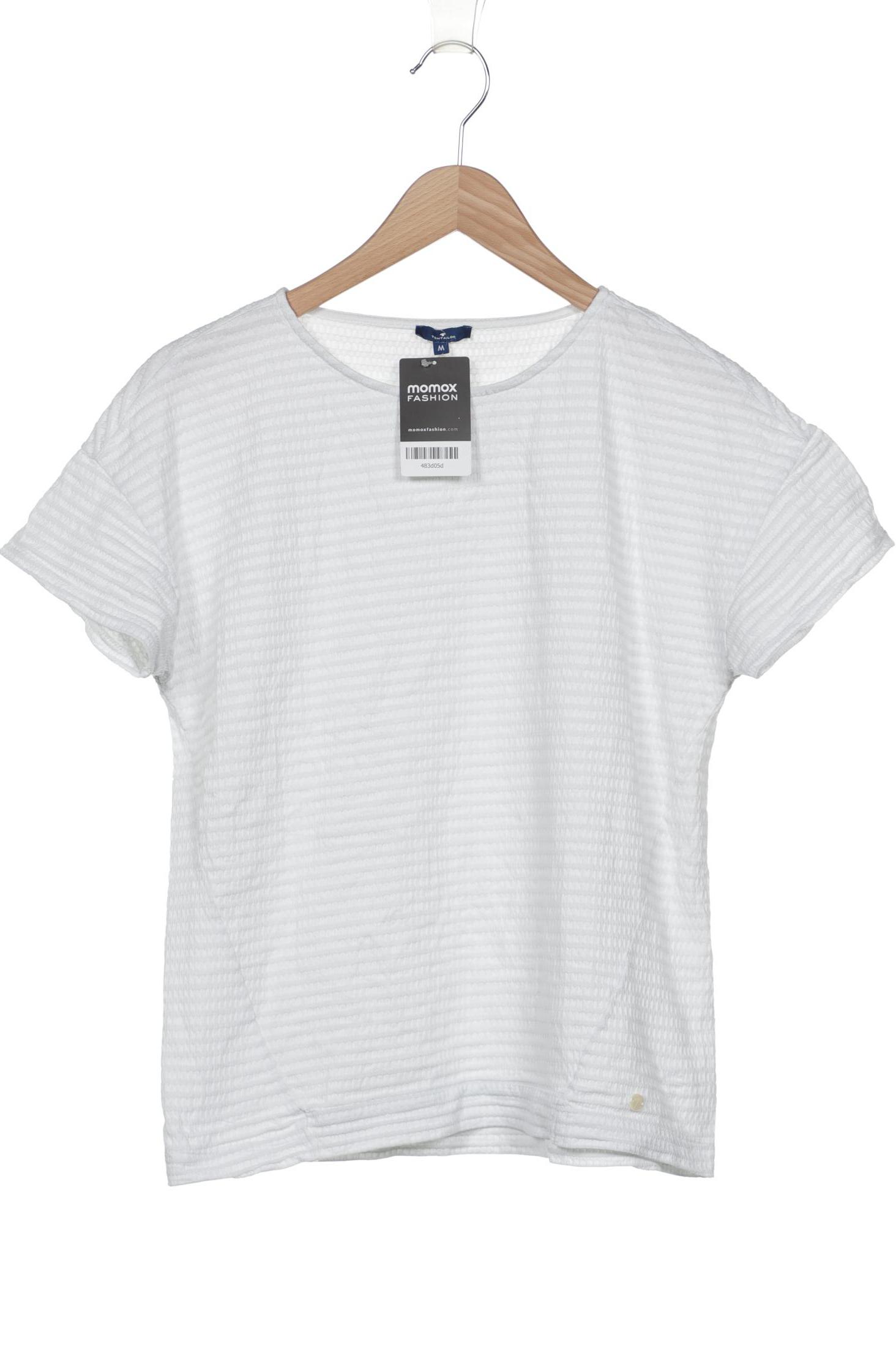 

TOM Tailor Denim Damen T-Shirt, weiß, Gr. 38