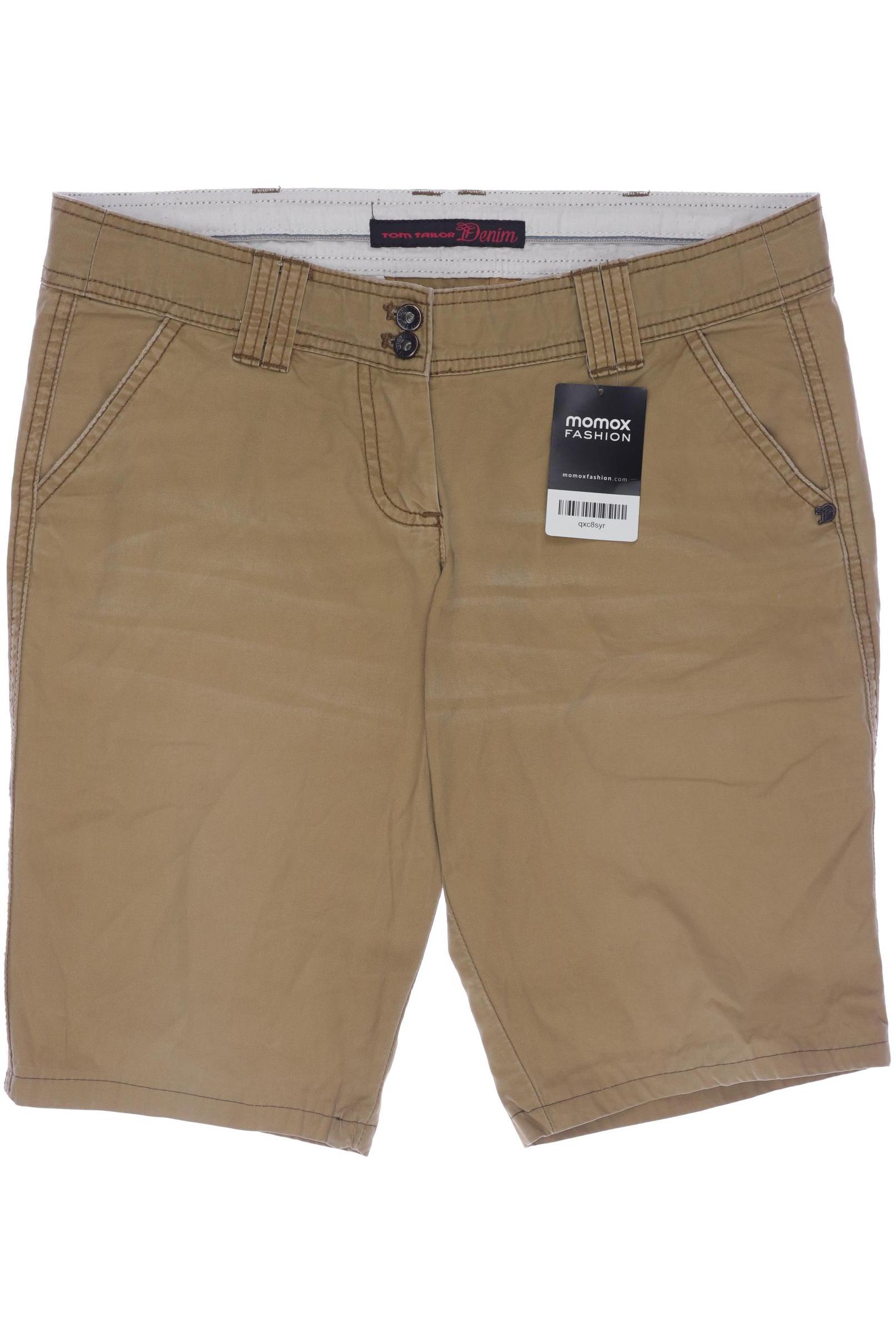 

TOM Tailor Denim Damen Shorts, beige, Gr. 29