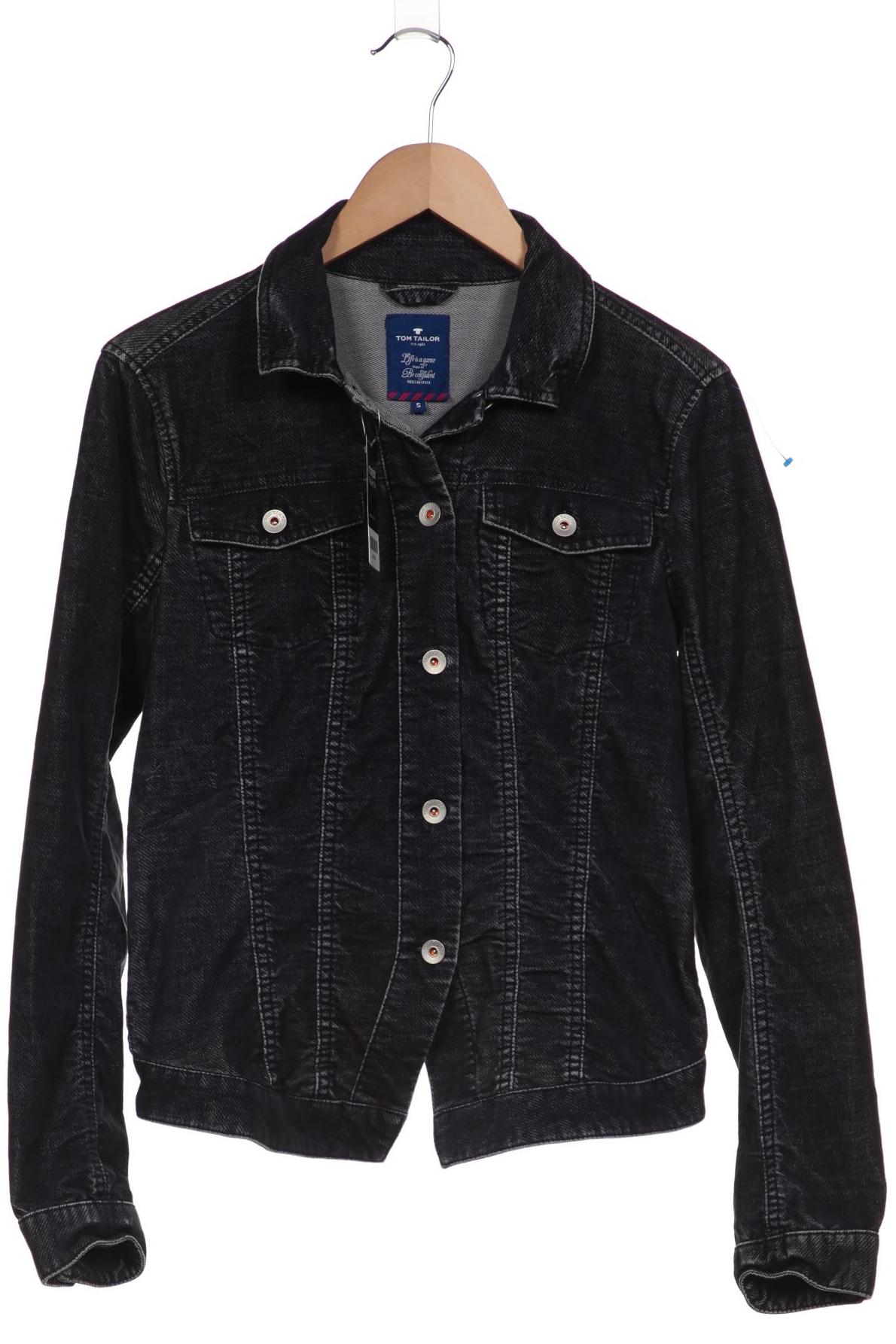 

TOM TAILOR Denim Damen Jacke, grau