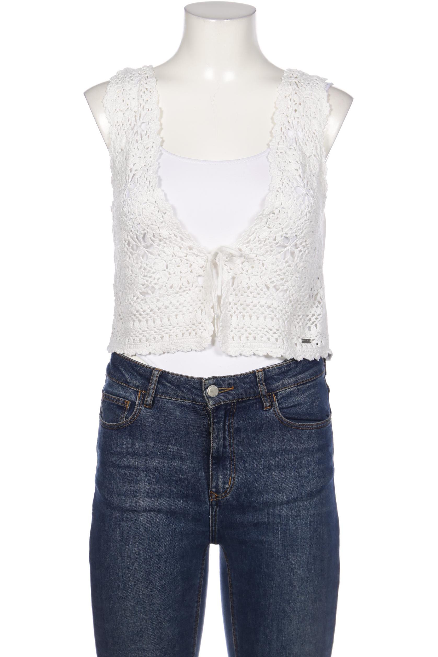 

TOM TAILOR Denim Damen Strickjacke, cremeweiß