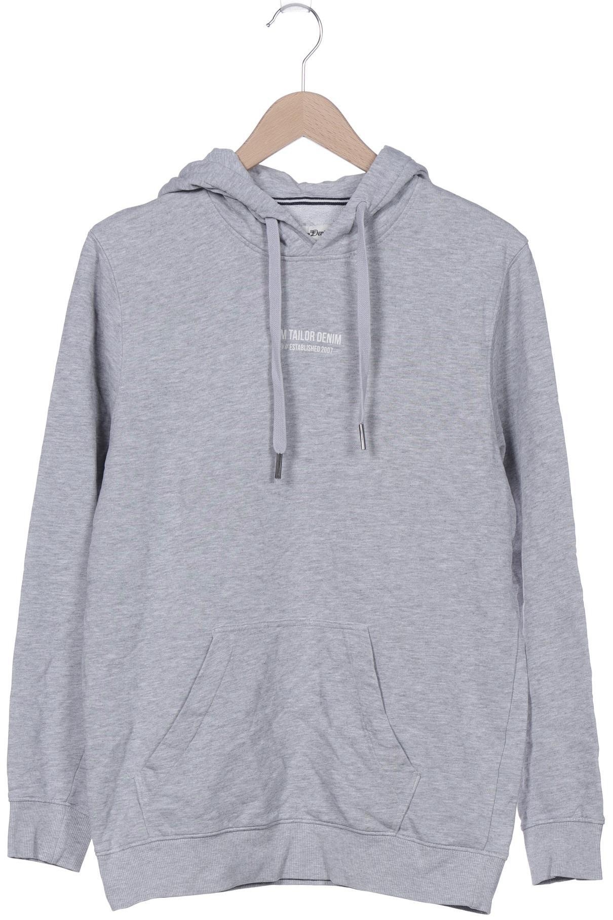 

TOM Tailor Denim Herren Kapuzenpullover, grau, Gr. 52