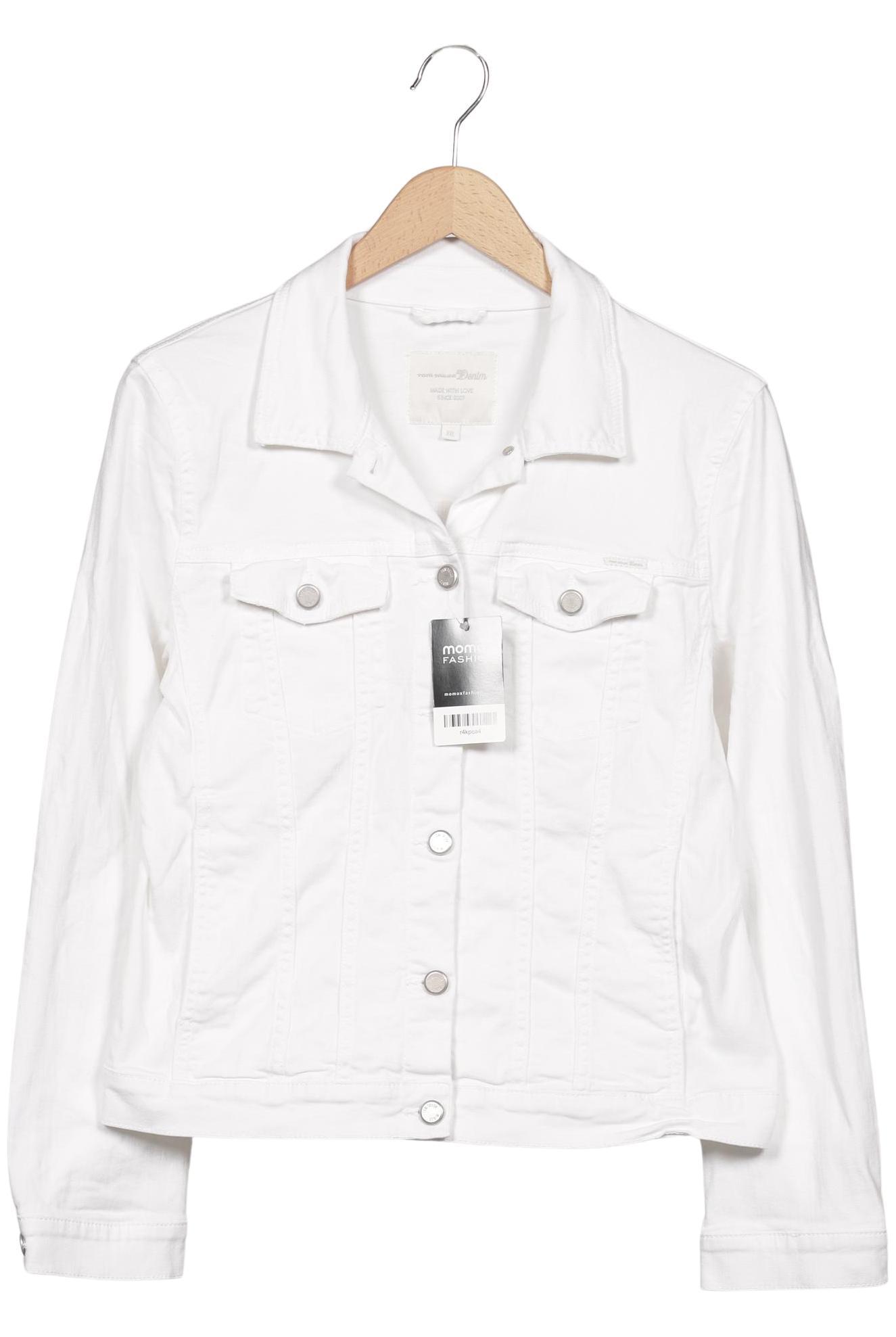 

TOM Tailor Denim Damen Jacke, weiß, Gr. 46