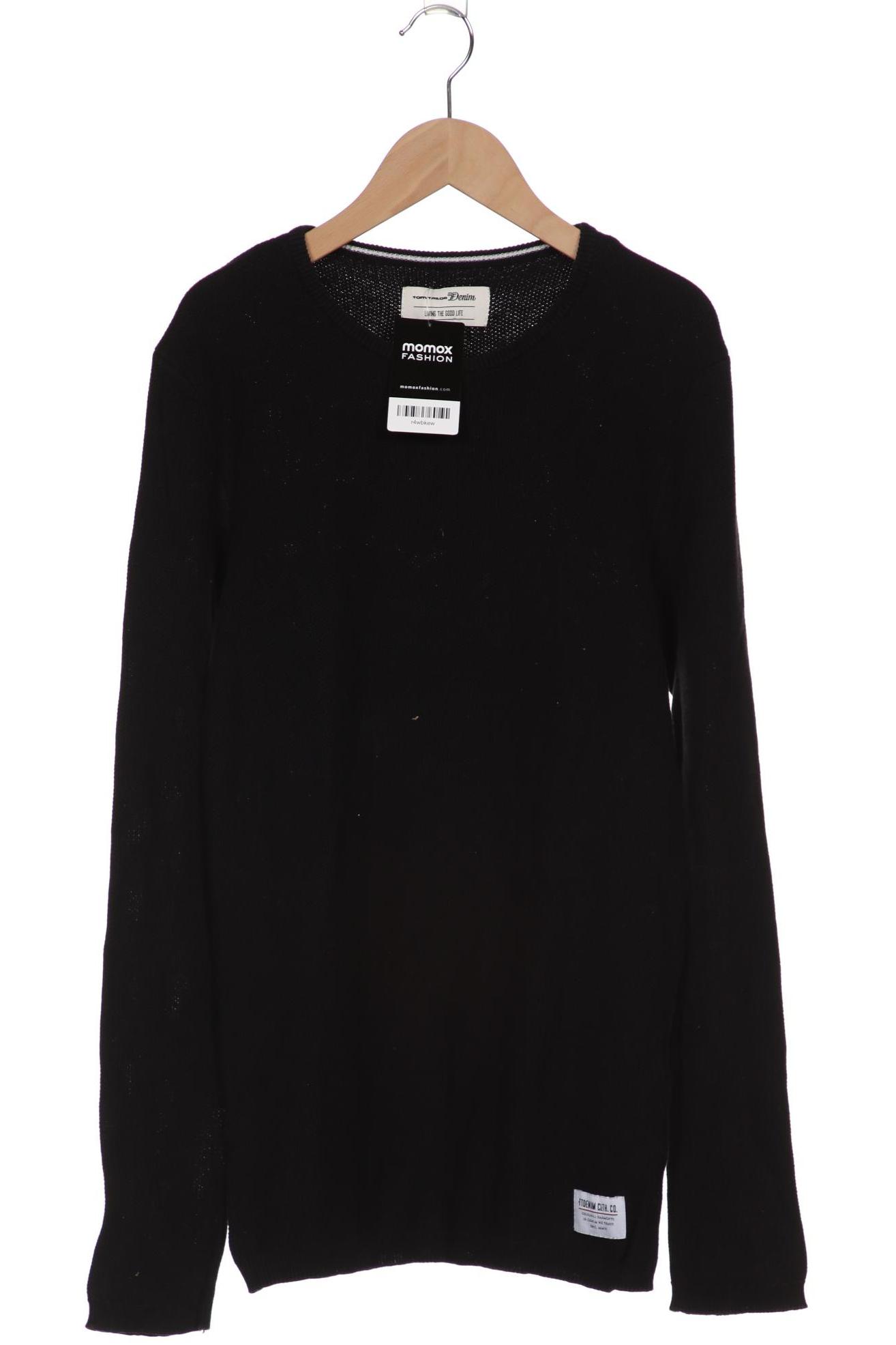 

TOM TAILOR Denim Herren Pullover, schwarz