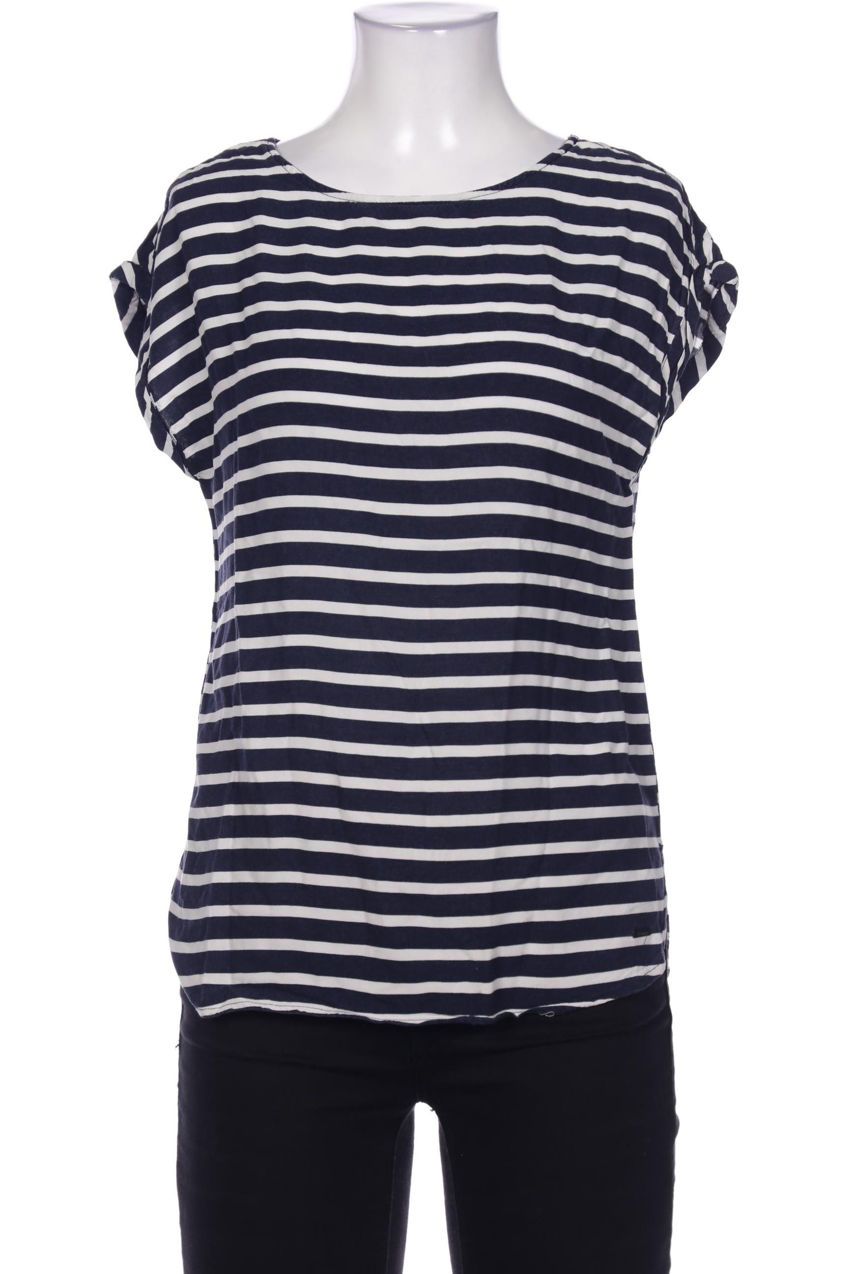 

TOM Tailor Denim Damen Bluse, marineblau, Gr. 36
