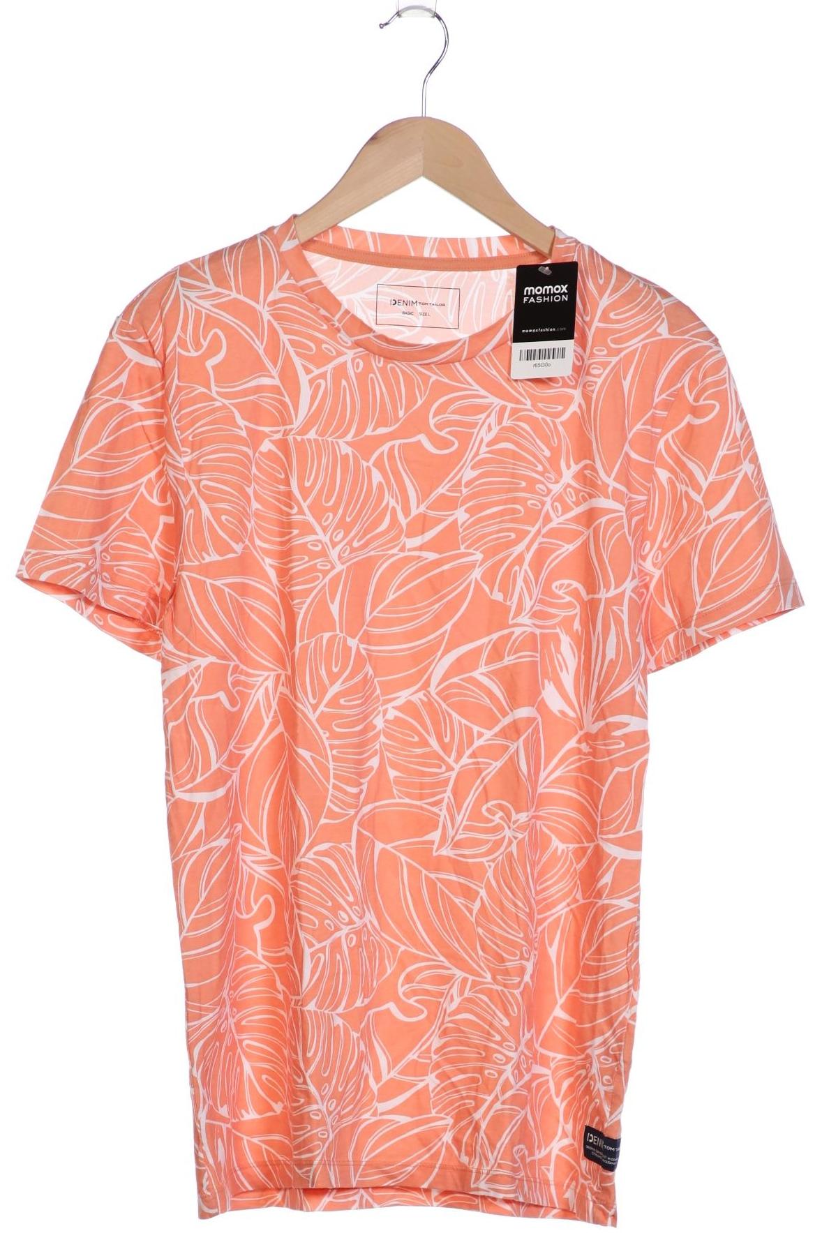 

TOM Tailor Denim Herren T-Shirt, orange, Gr. 52