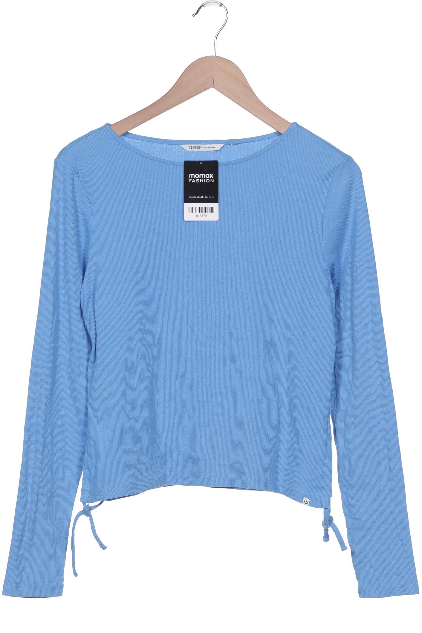 

TOM TAILOR Denim Damen Langarmshirt, blau